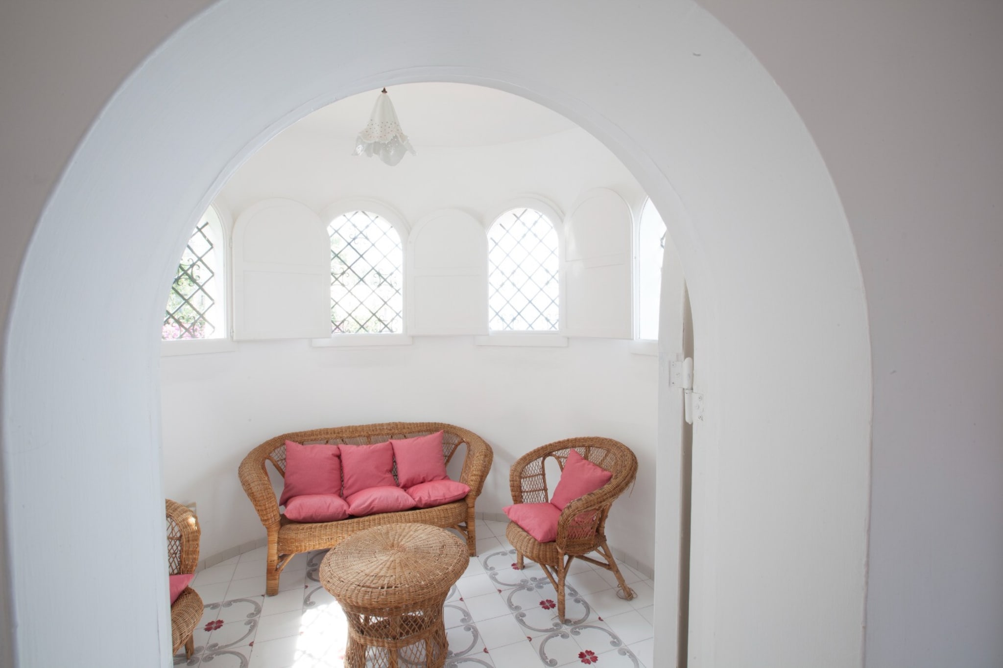Villa Bouganville-Woonkamer