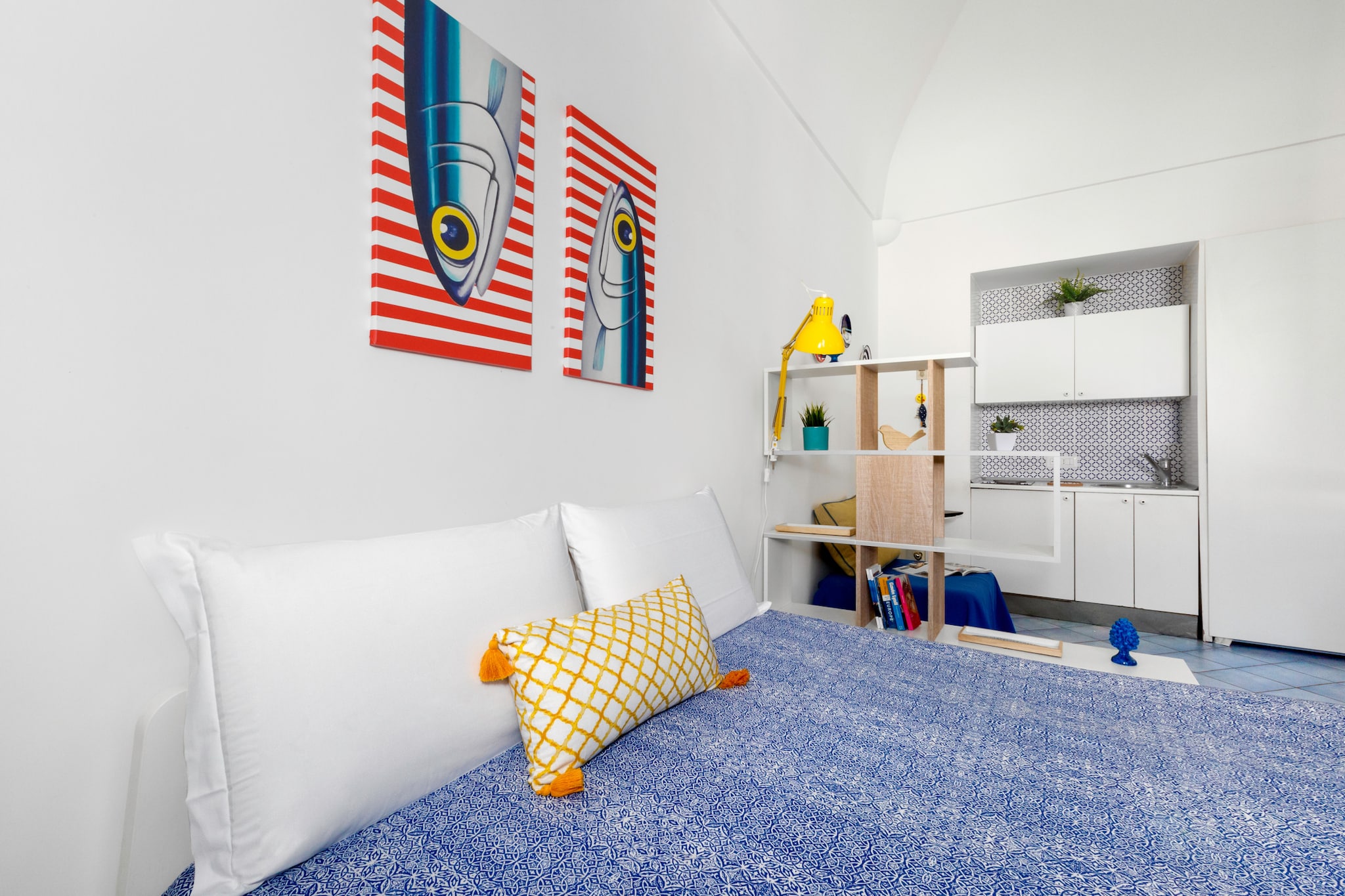 Casa Meta Blu-Chambre