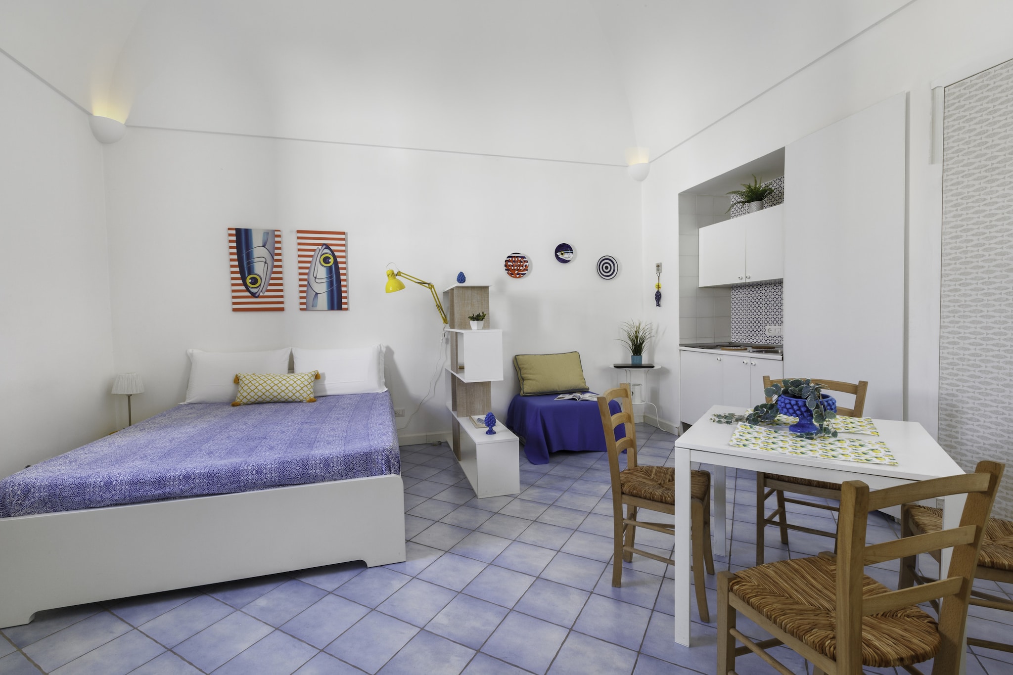 Casa Meta Blu-Salon