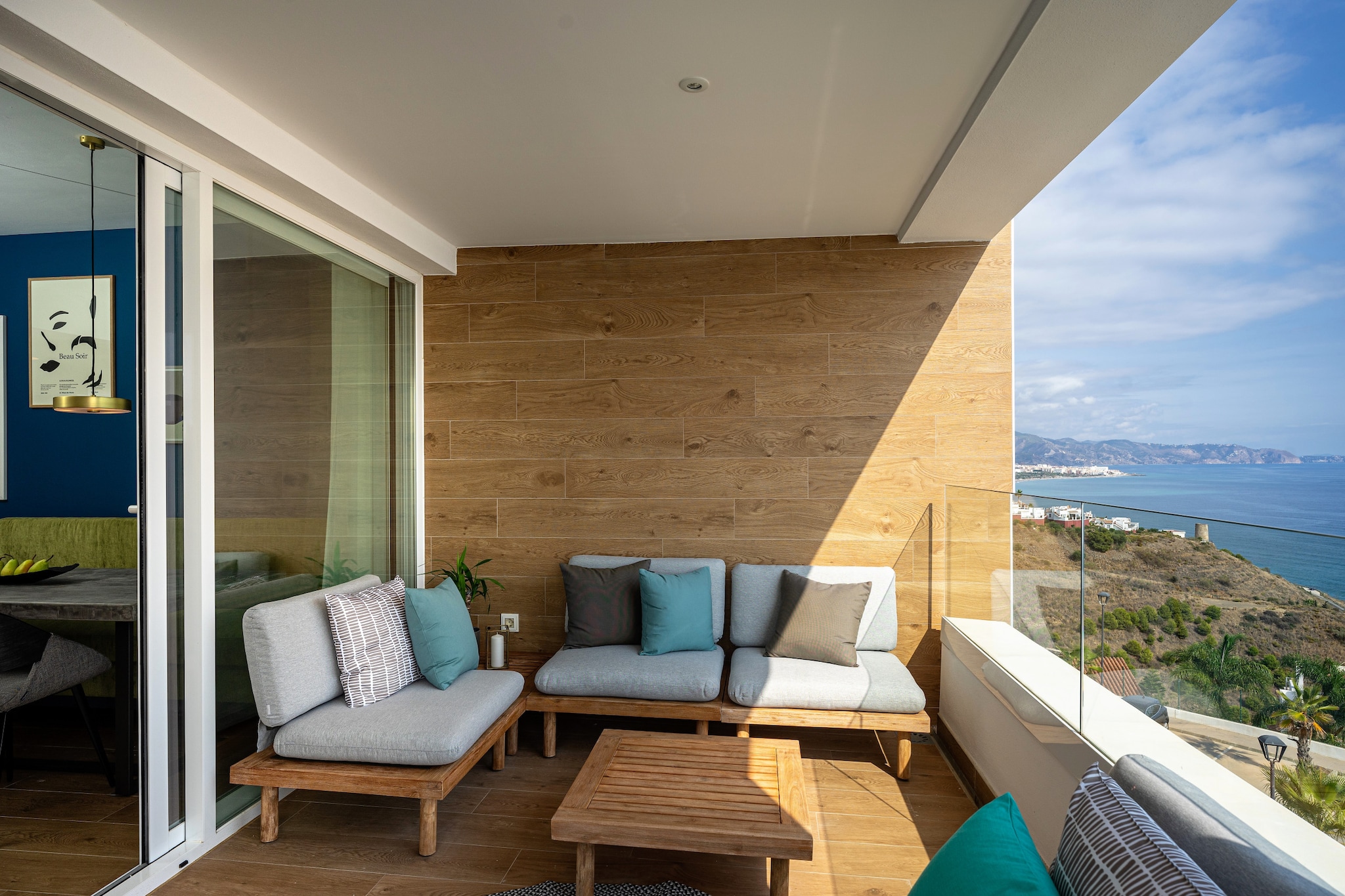 Luxury Seaviews Calaceite by Casasol-Terrasse