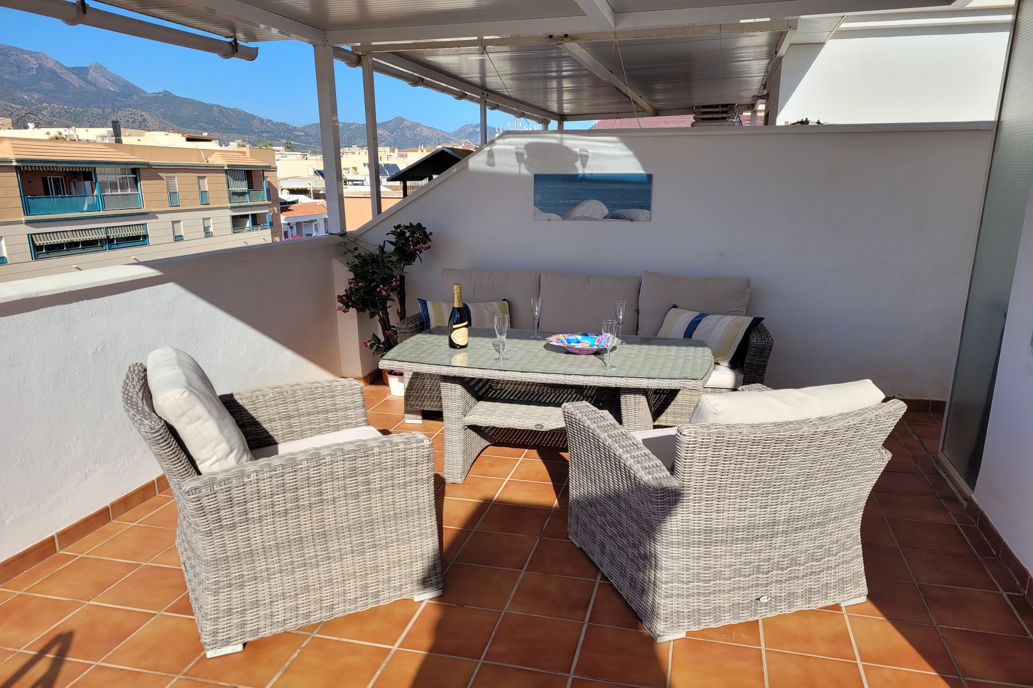 Penthouse Clavero by Casasol-Terrasse