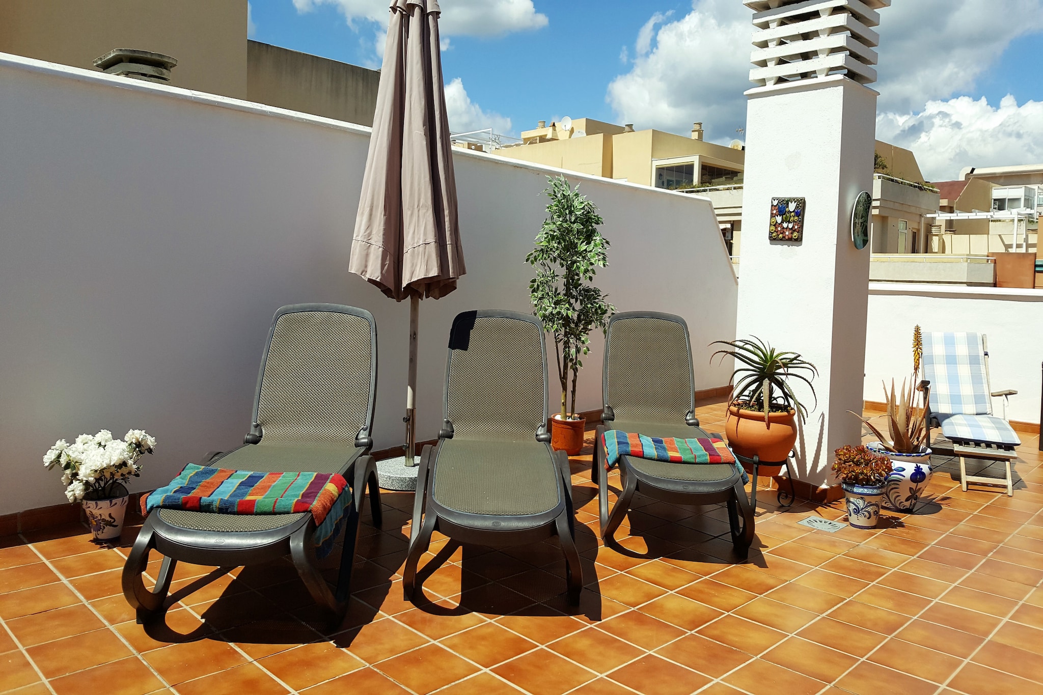 Penthouse Clavero by Casasol-Terrasse