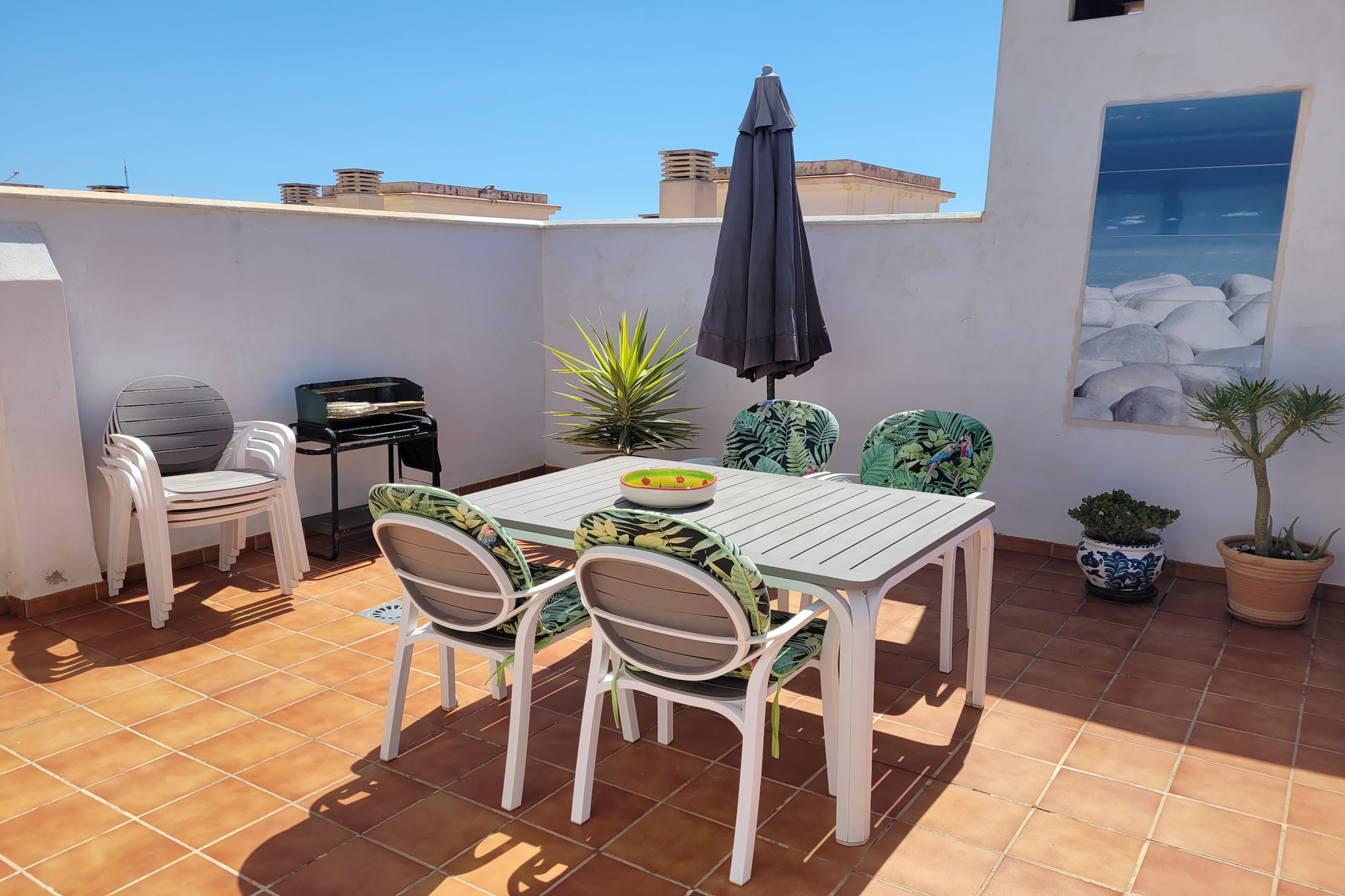 Penthouse Clavero by Casasol-Terrasse