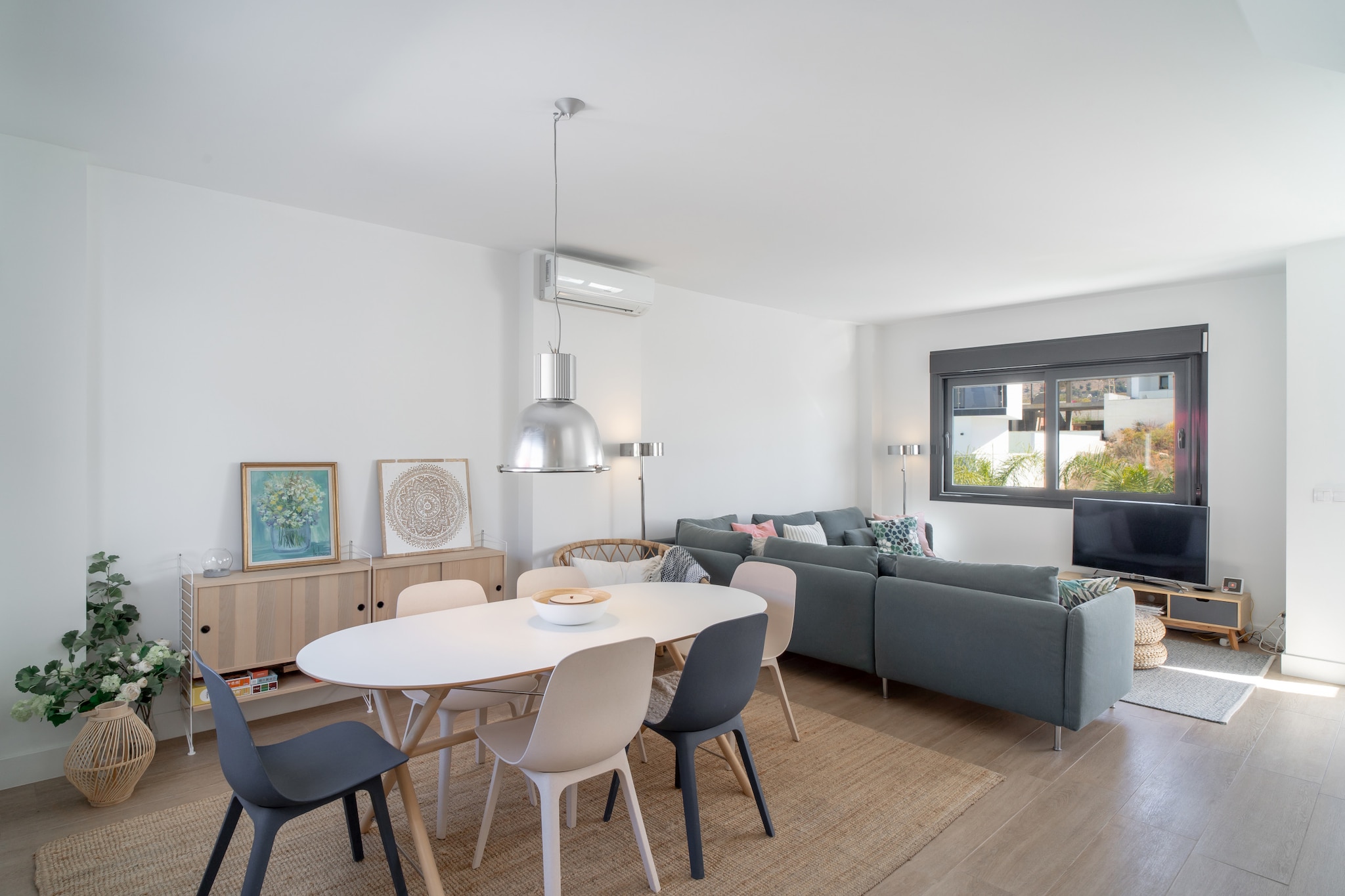Villa Premium Los Mangos by Casasol-Living room