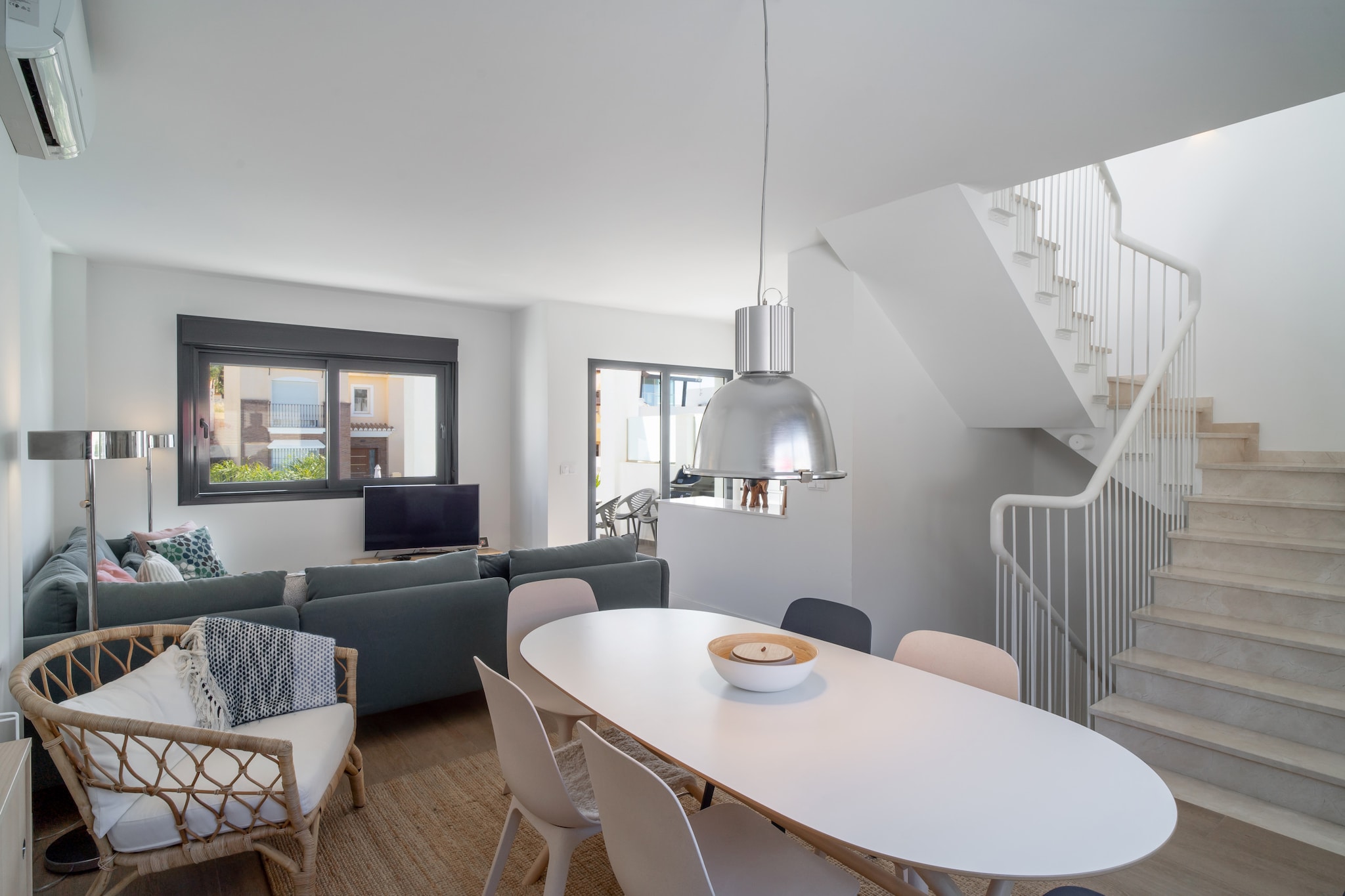 Villa Premium Los Mangos by Casasol-Living room