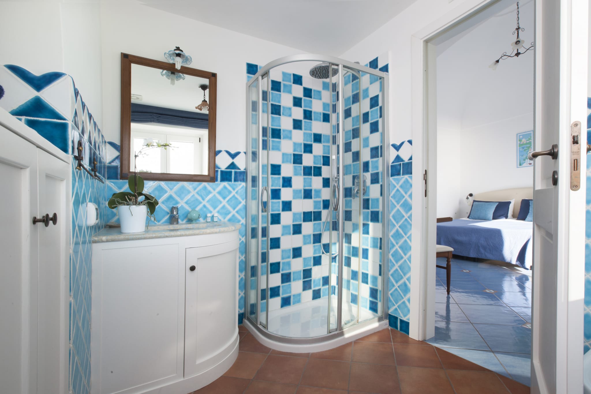 Villa Settemari-Salle de bain