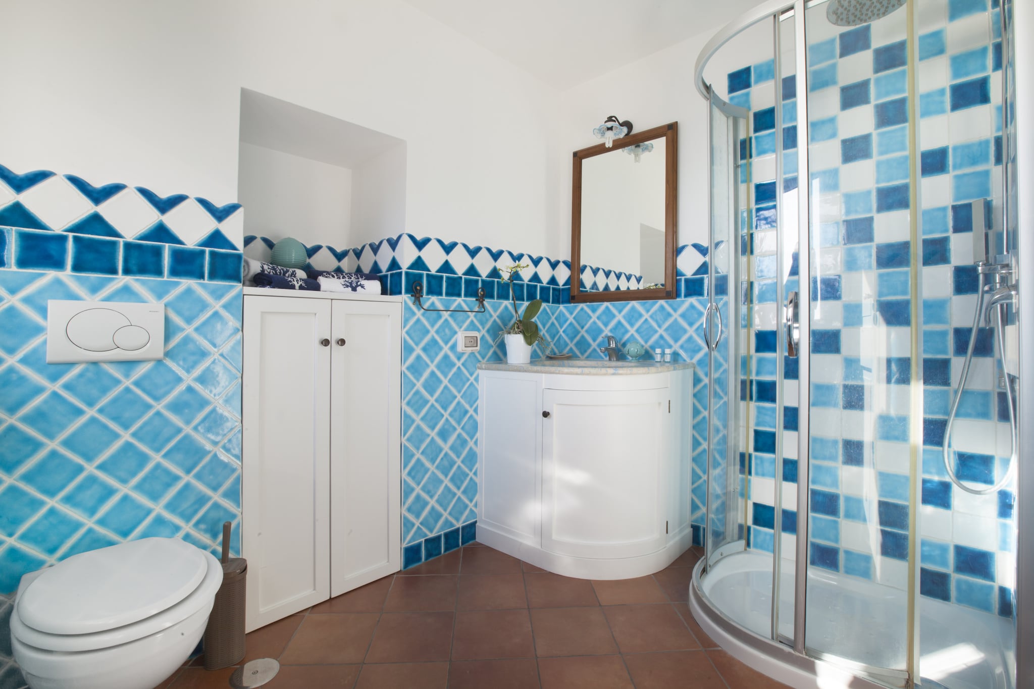 Villa Settemari-Salle de bain