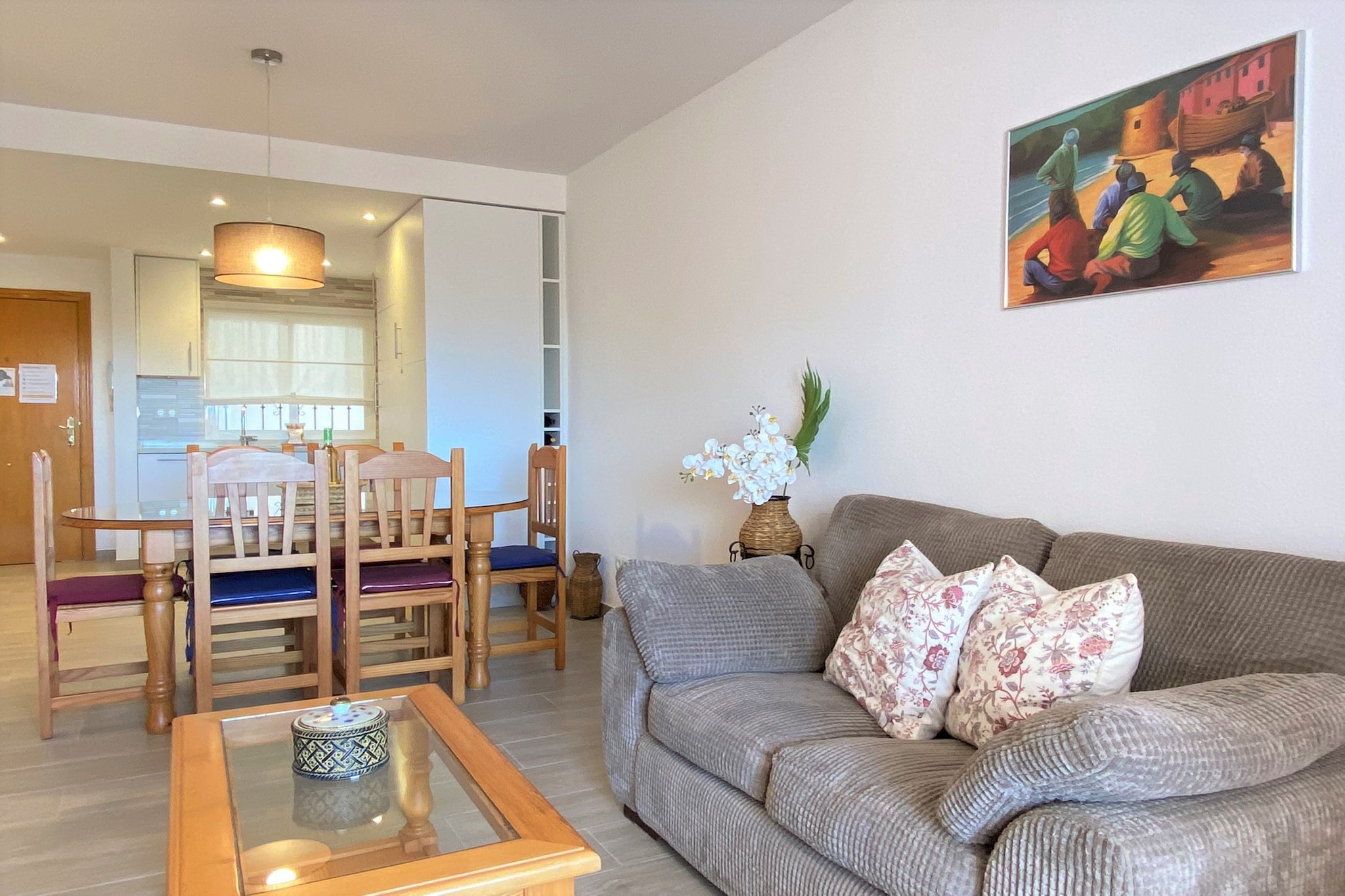 Valparaiso 1B Burriana Beach by Casasol-Living room