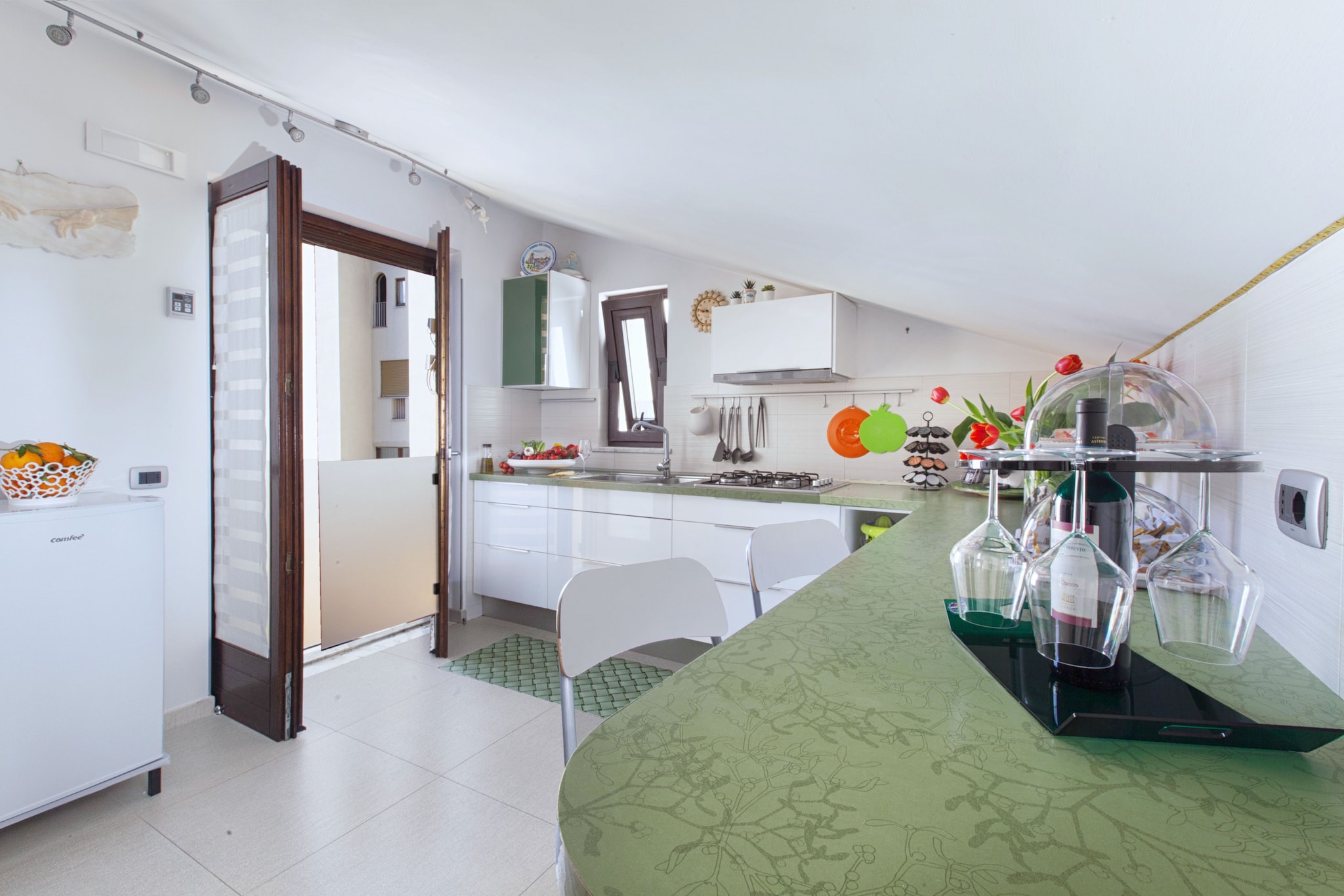 Casa Cristina Green-Keuken