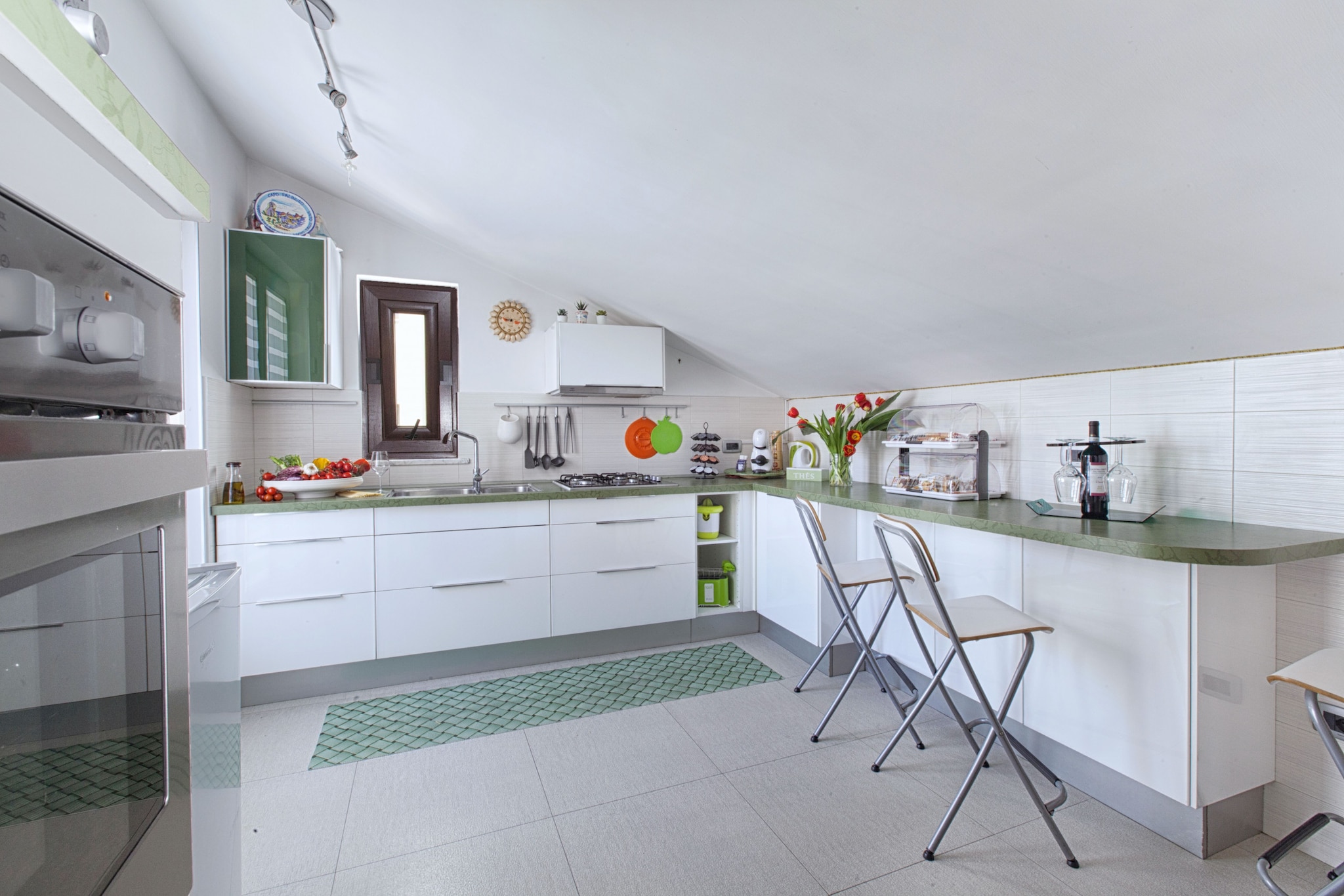 Casa Cristina Green-Keuken