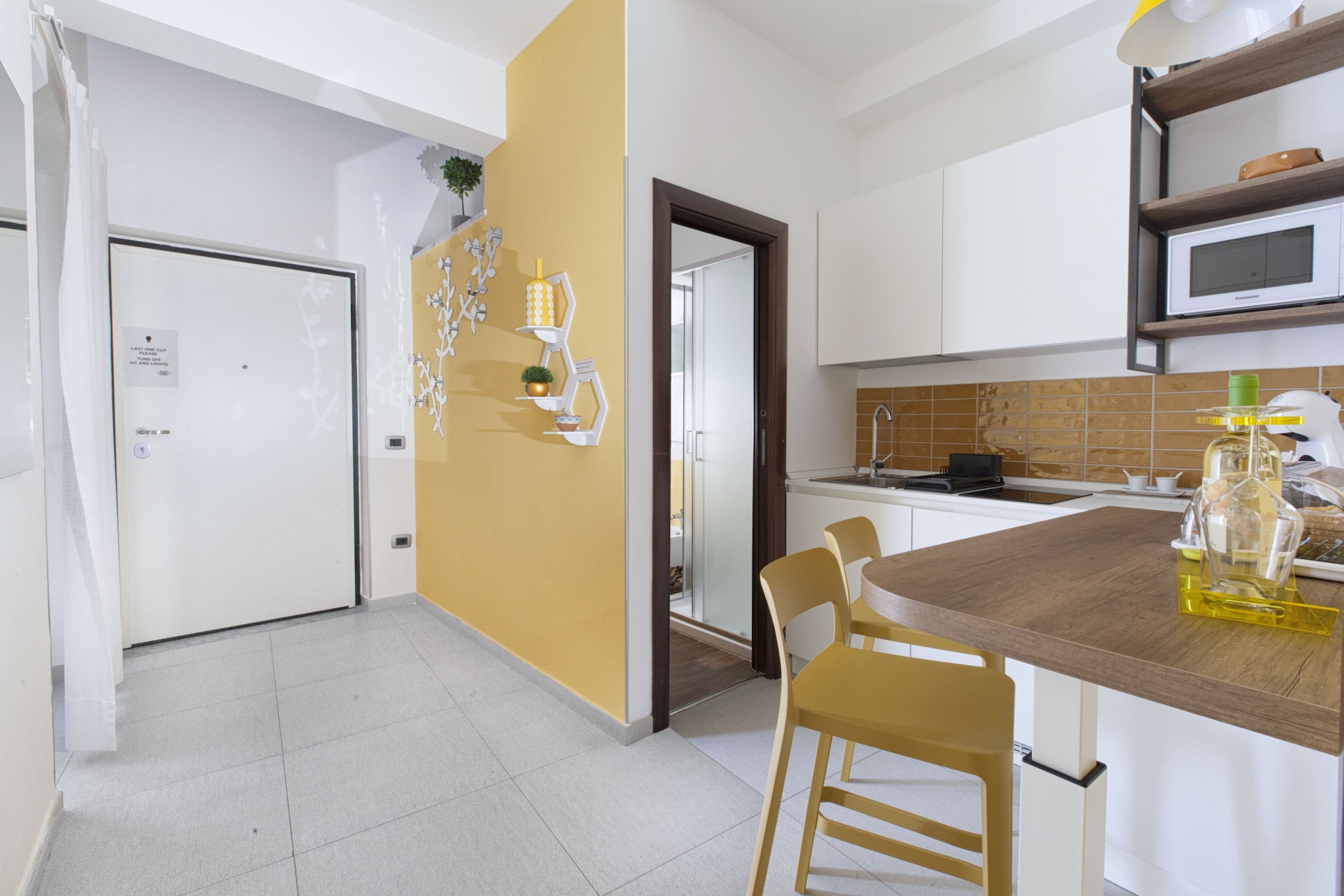 Casa Cristina Yellow-Keuken
