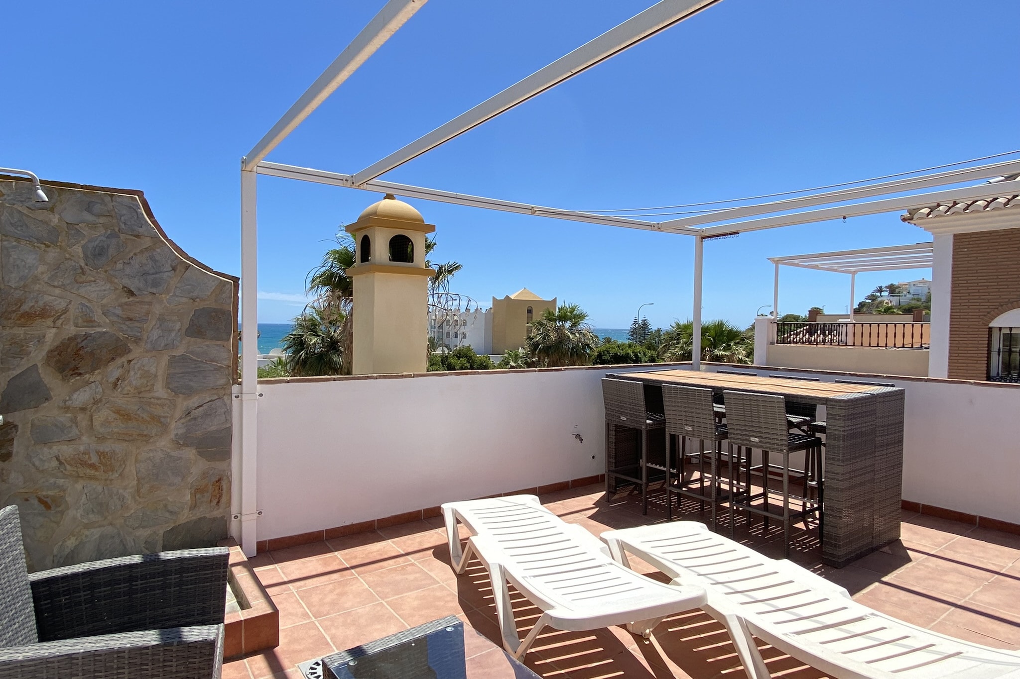 Villa Madrid Private Pool by Casasol-Terrasse