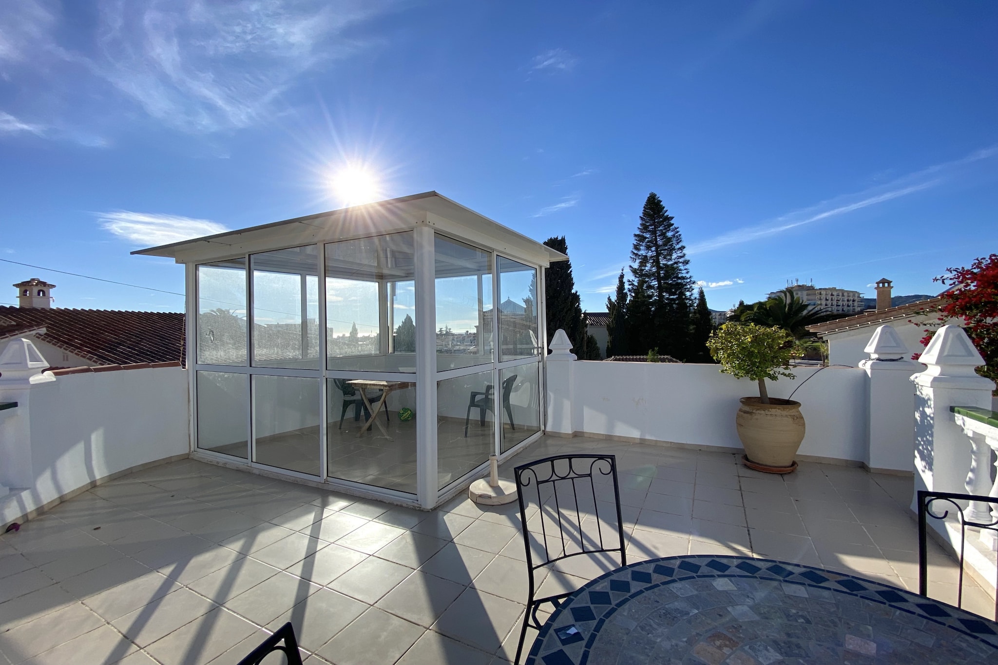 Villa Sandra Al Fresco Apartment by Casasol-Terrace