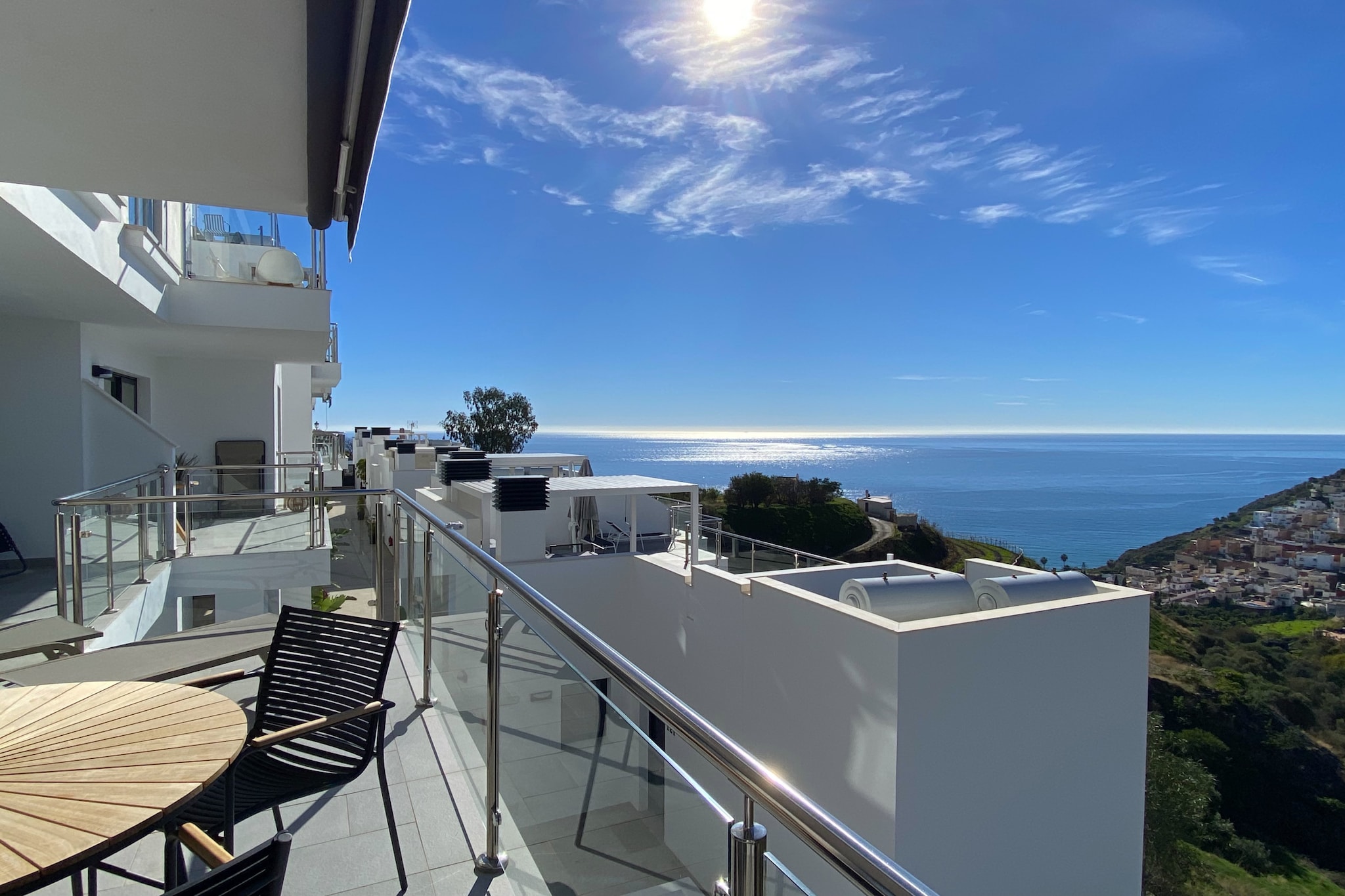 Balcon del Mar Seaview 211 by Casasol-Terrasse