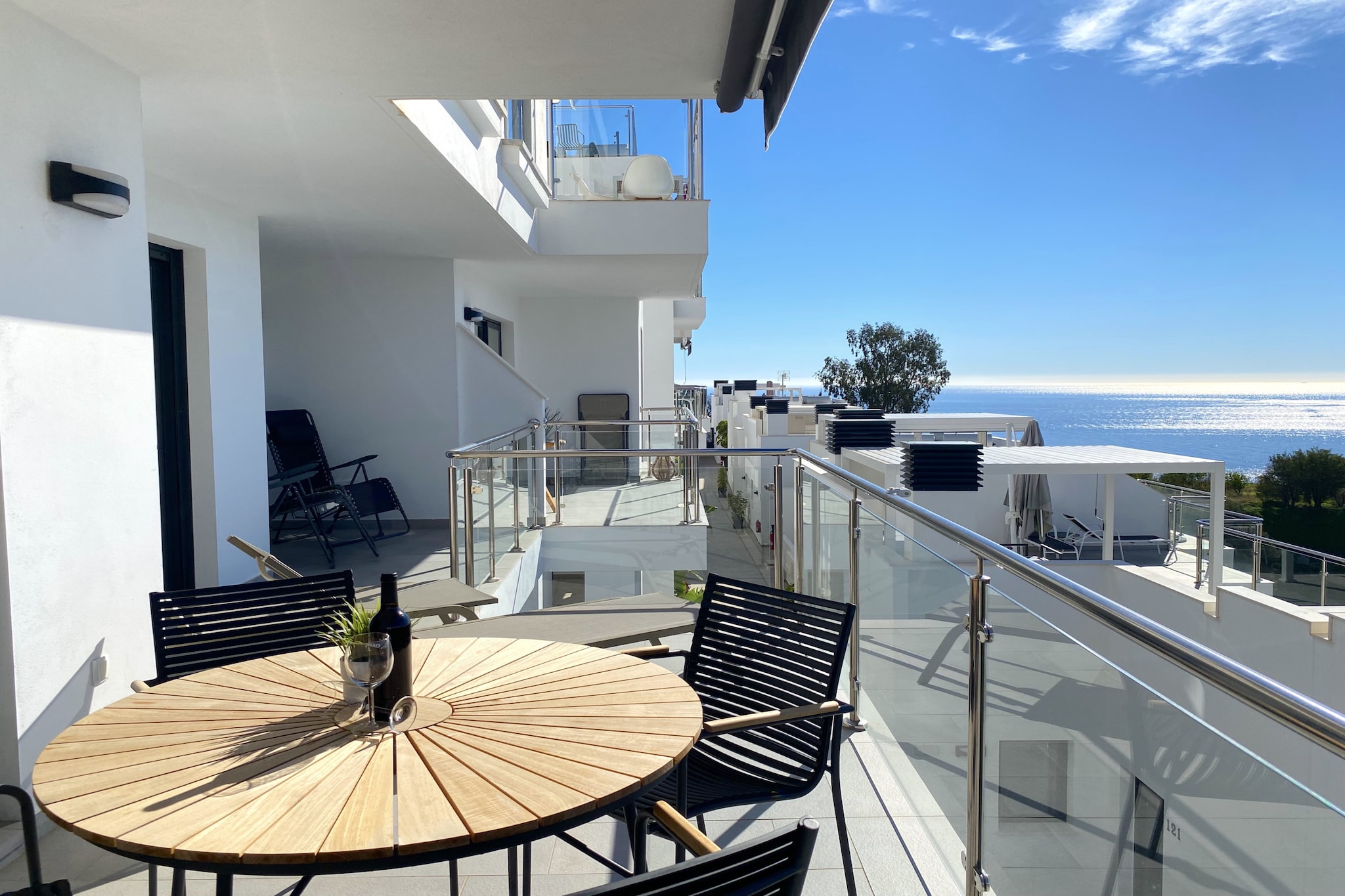 Balcon del Mar Seaview 211 by Casasol-Terrasse