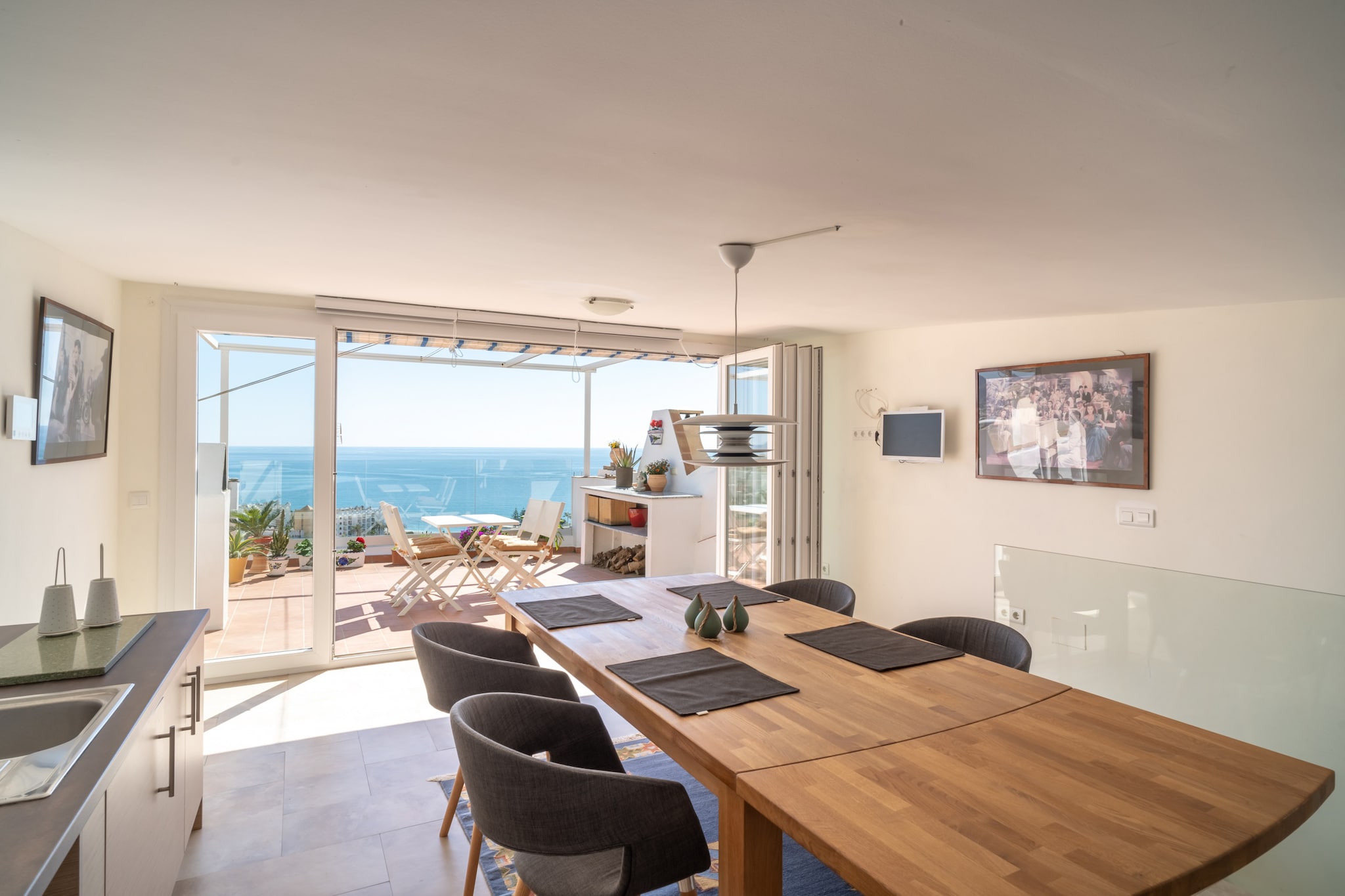 Villa Seaview Punta Lara by Casasol-Salle à manger