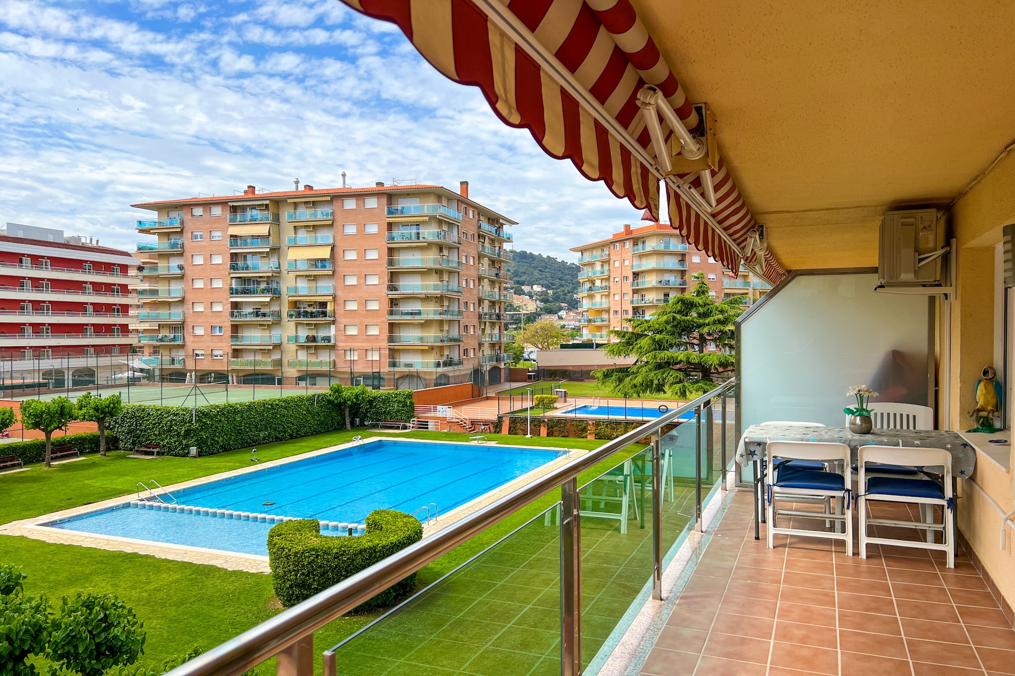Vivalidays Lora - Santa Susanna-Balcon-terrasse