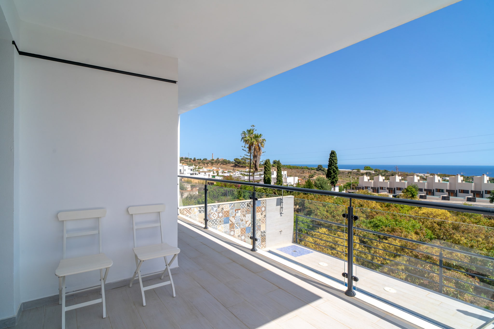 Villa Luxuria Private Pool by Casasol-Terrassenbalkon