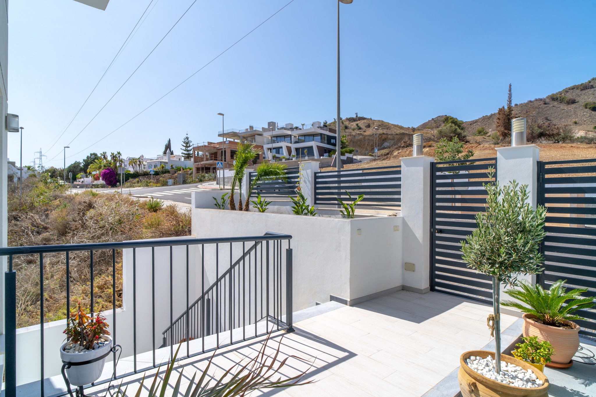 Villa Luxuria Private Pool by Casasol-Terrassenbalkon