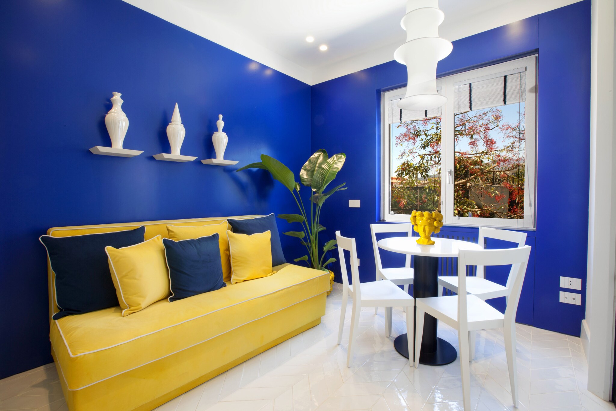 Casa Mama lemon-Woonkamer