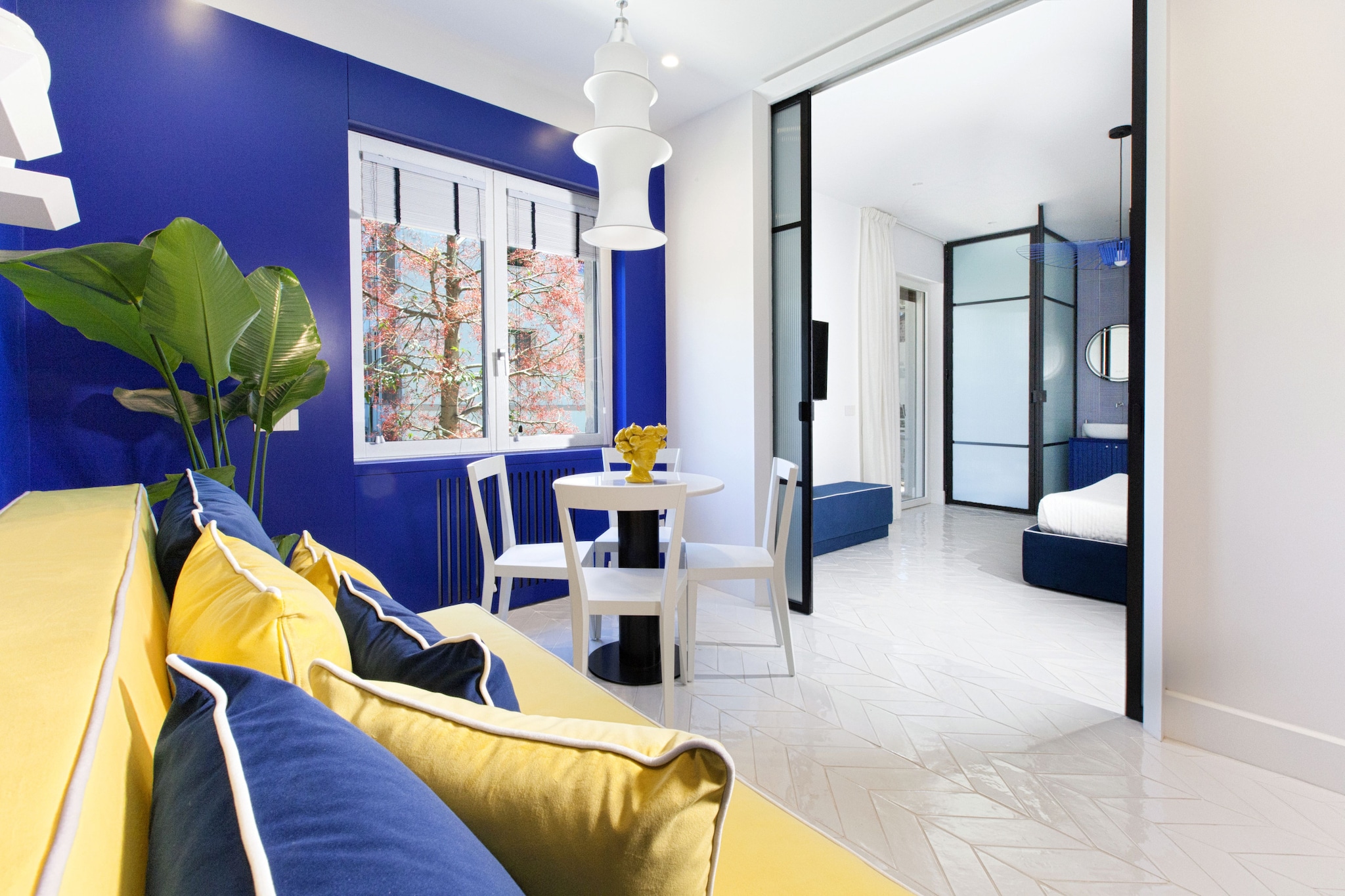 Casa Mama lemon-Woonkamer