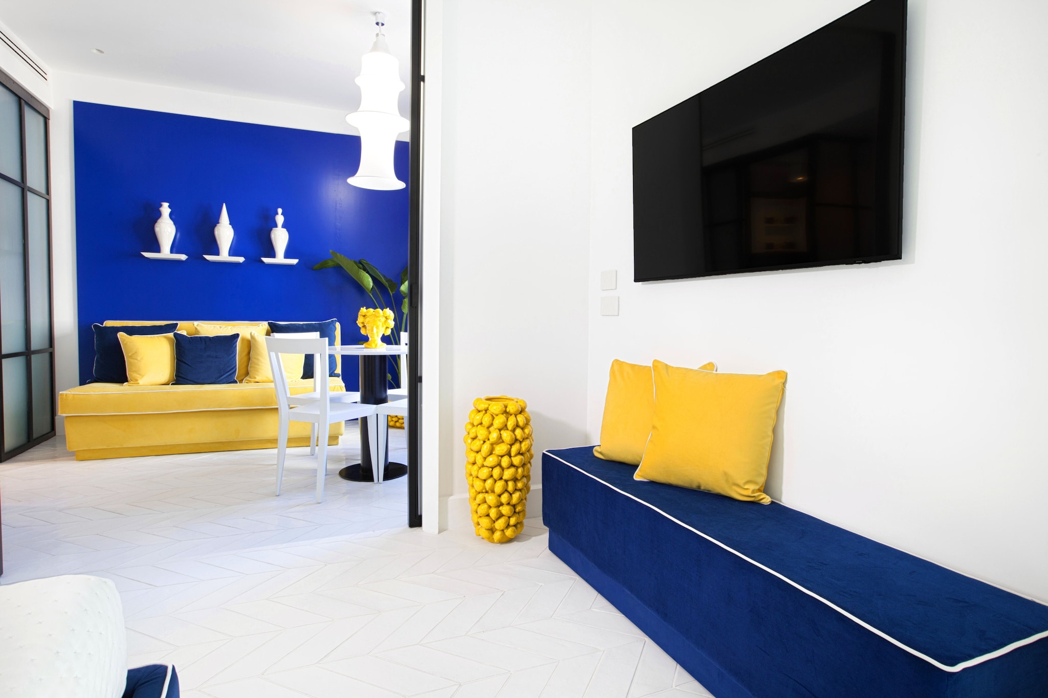 Casa Mama lemon-Slaapkamer
