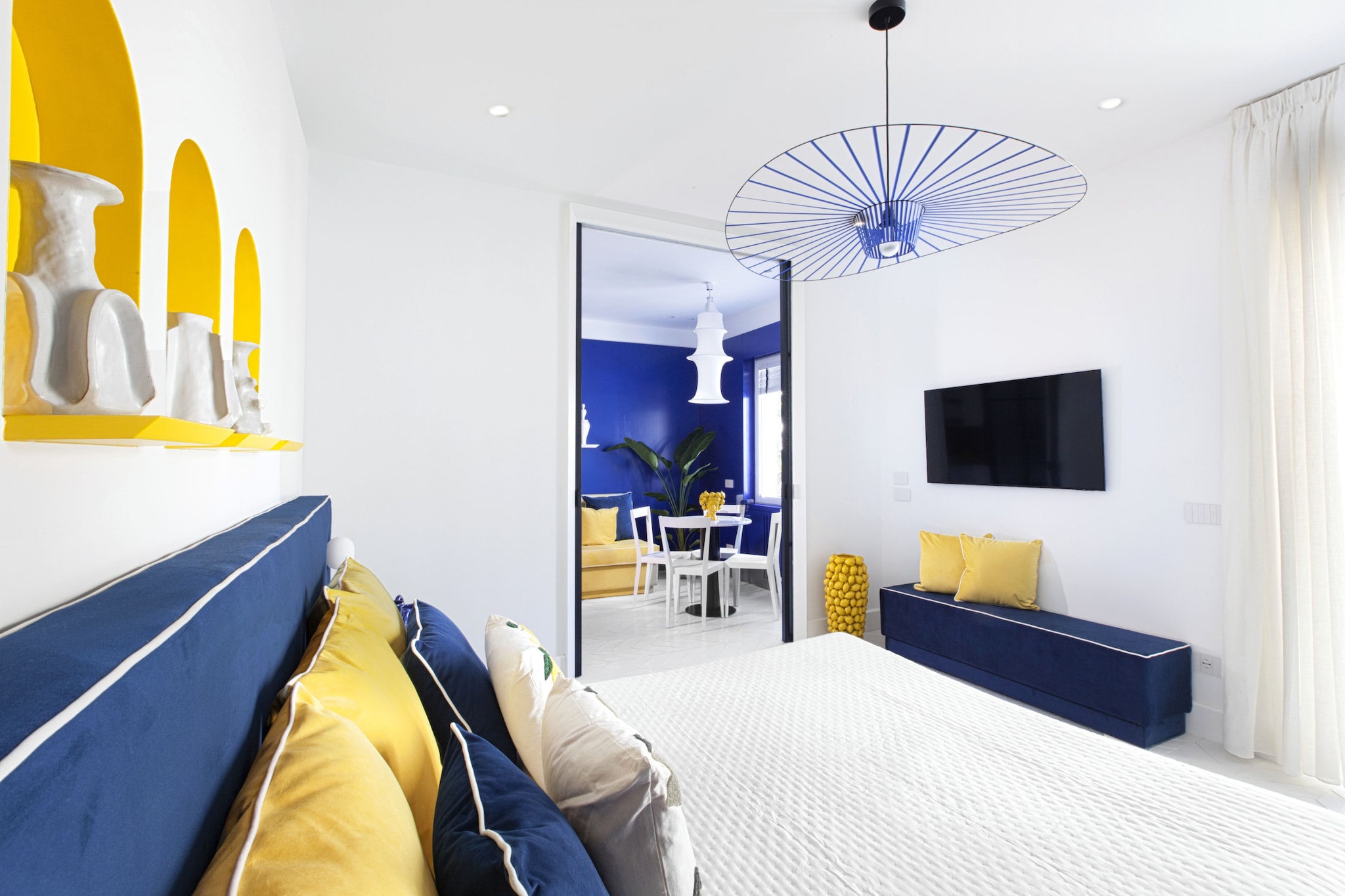 Casa Mama lemon-Slaapkamer