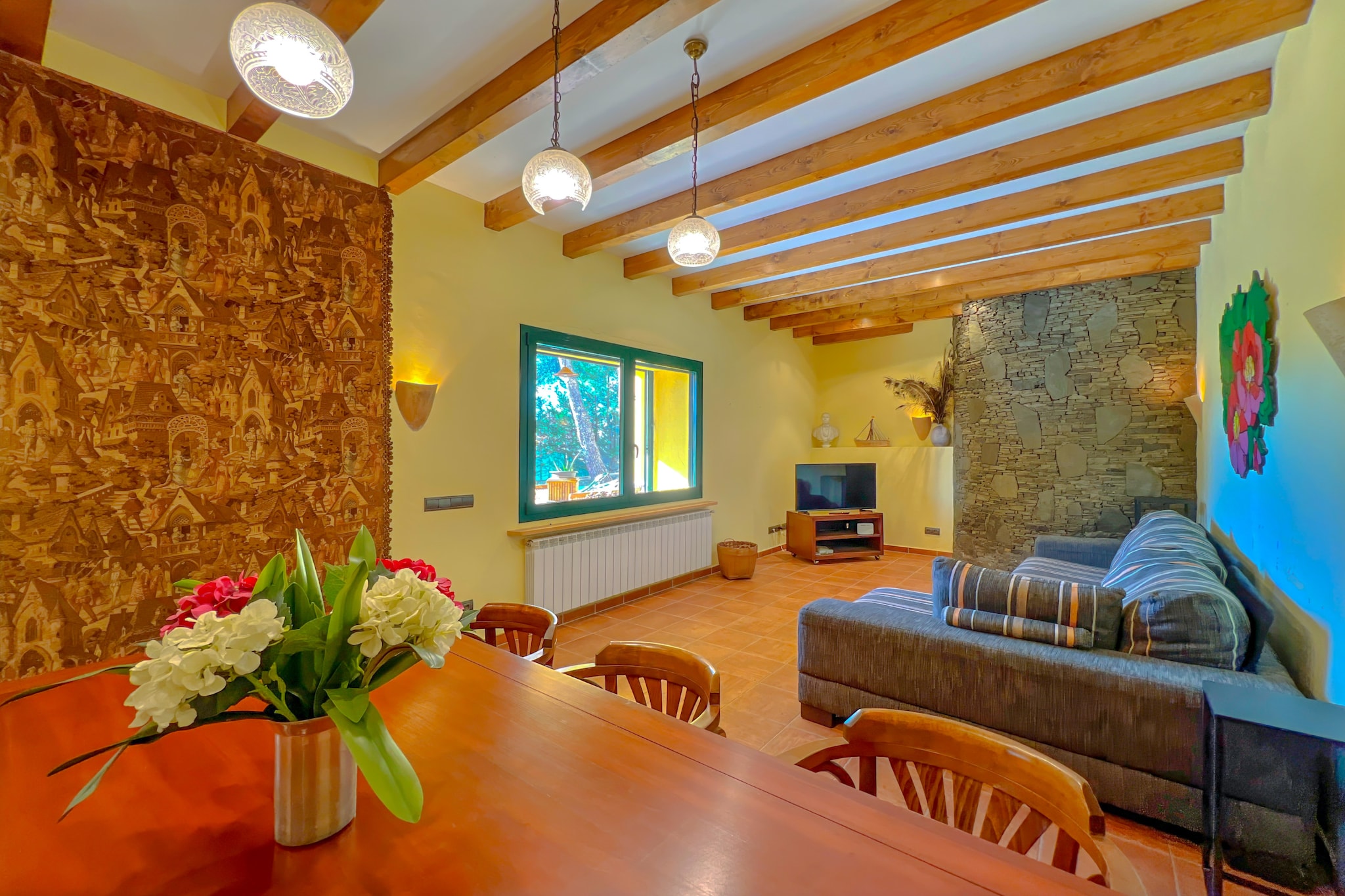 Vivalidays Casa Palamos - Costa Brava-Wohnzimmer