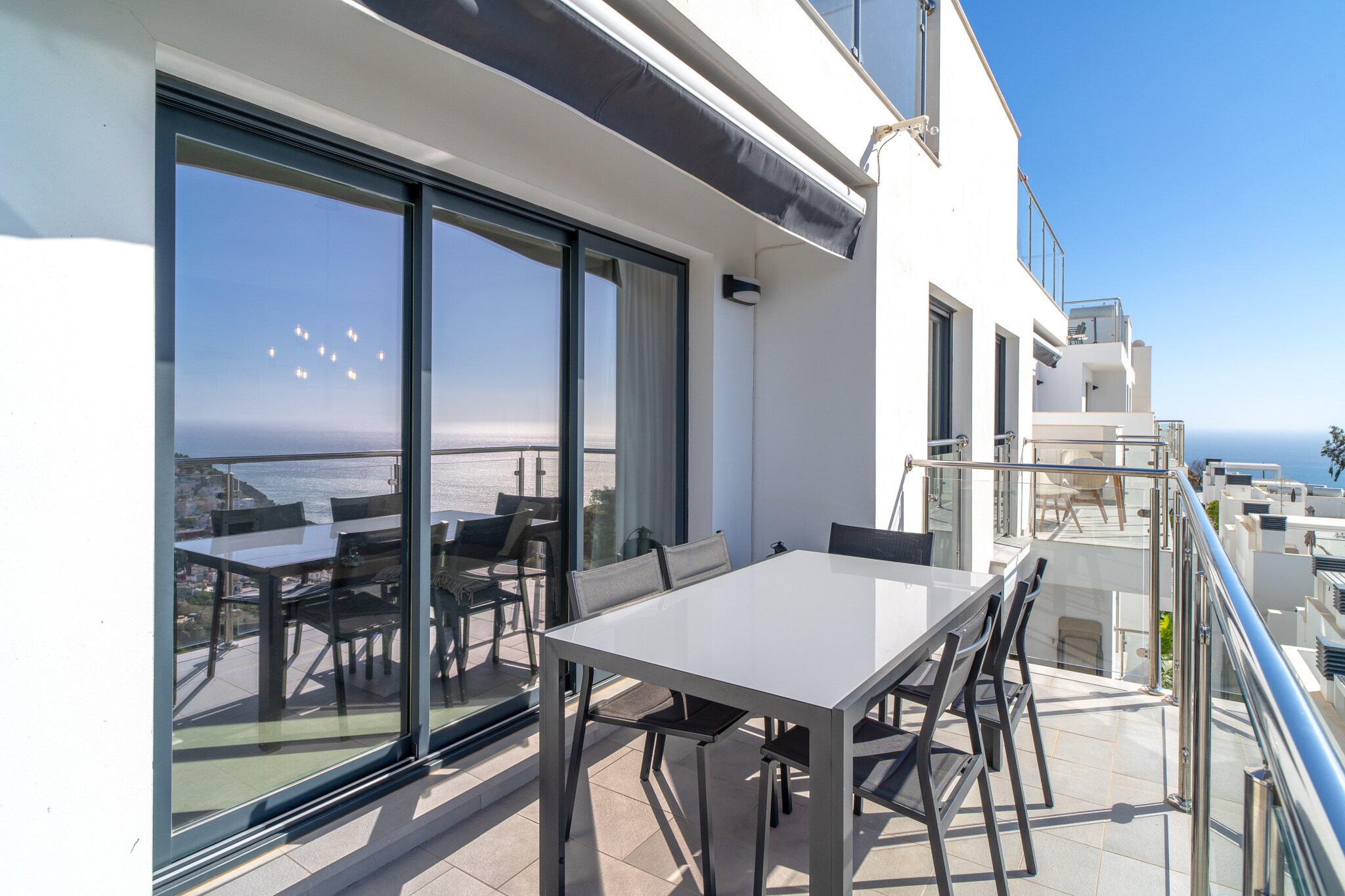 Penthouse Balcon del Mar Deluxe 1 by Casasol-Terrassenbalkon