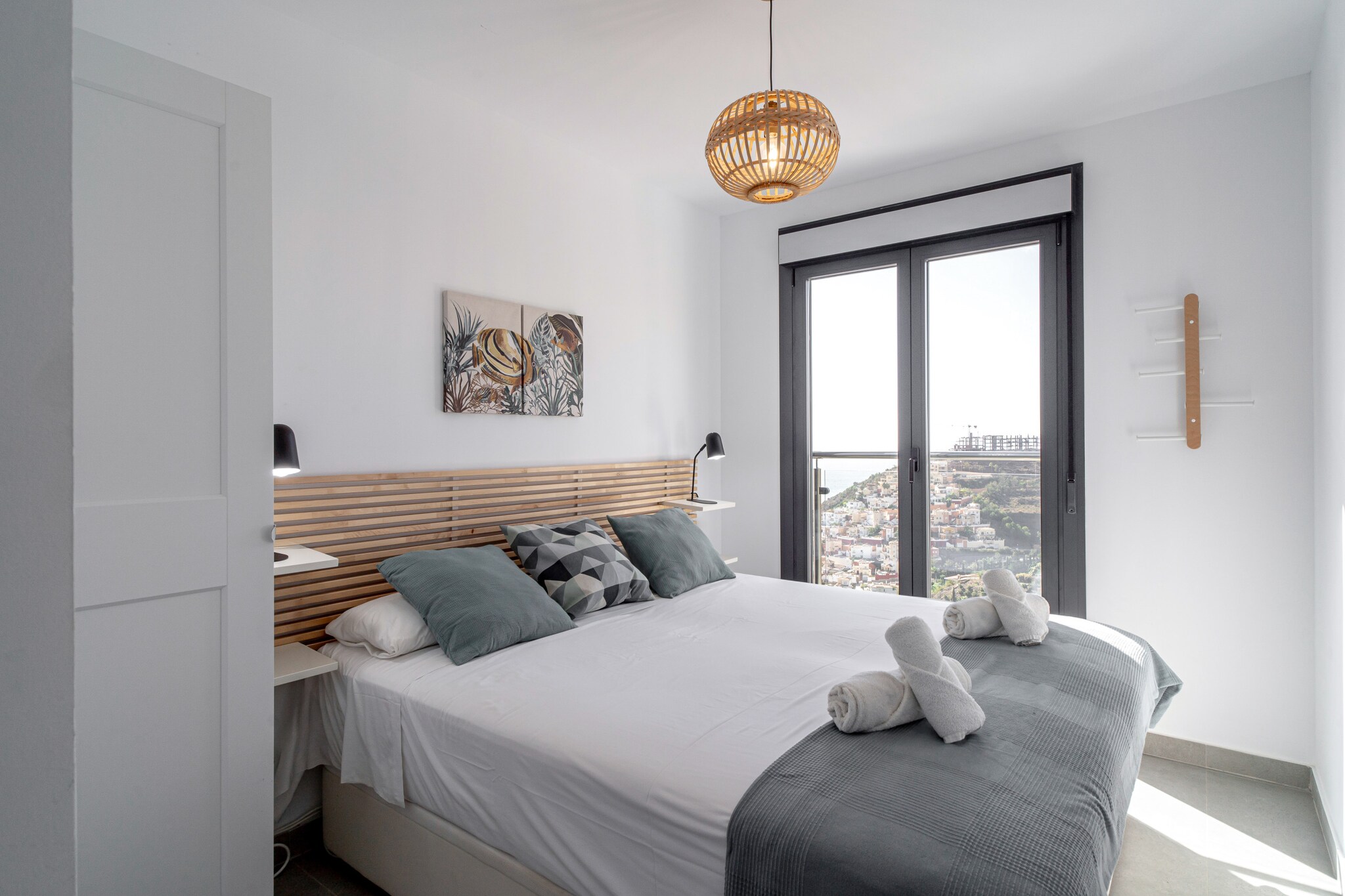 Penthouse Balcon del Mar Deluxe 1 by Casasol-Schlafzimmer