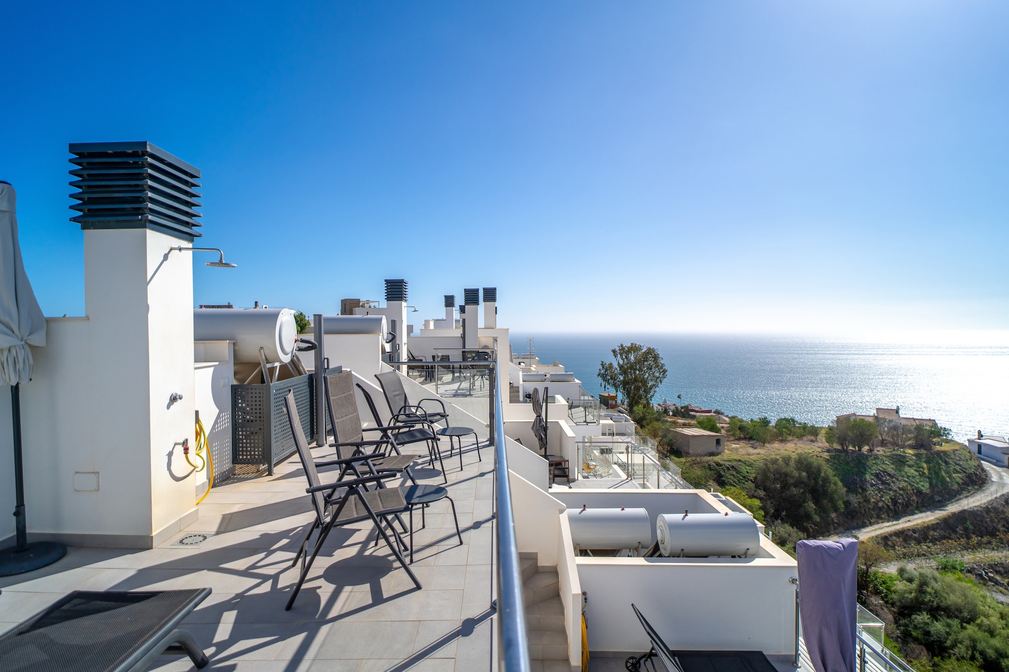 Penthouse Balcon del Mar Deluxe 1 by Casasol-Terrassenbalkon