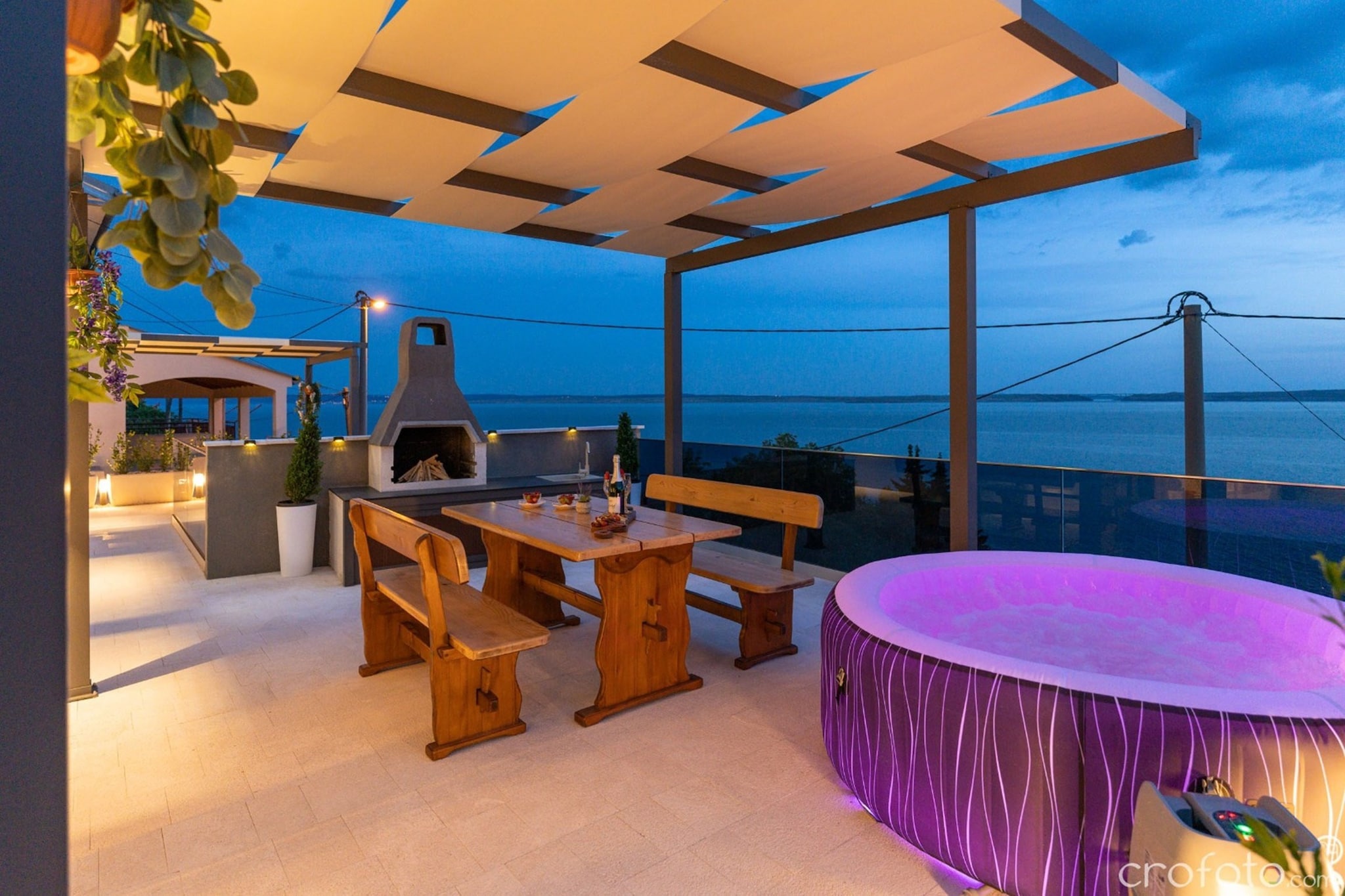 Apartments Rina - one bedroom apartment A1-Terras