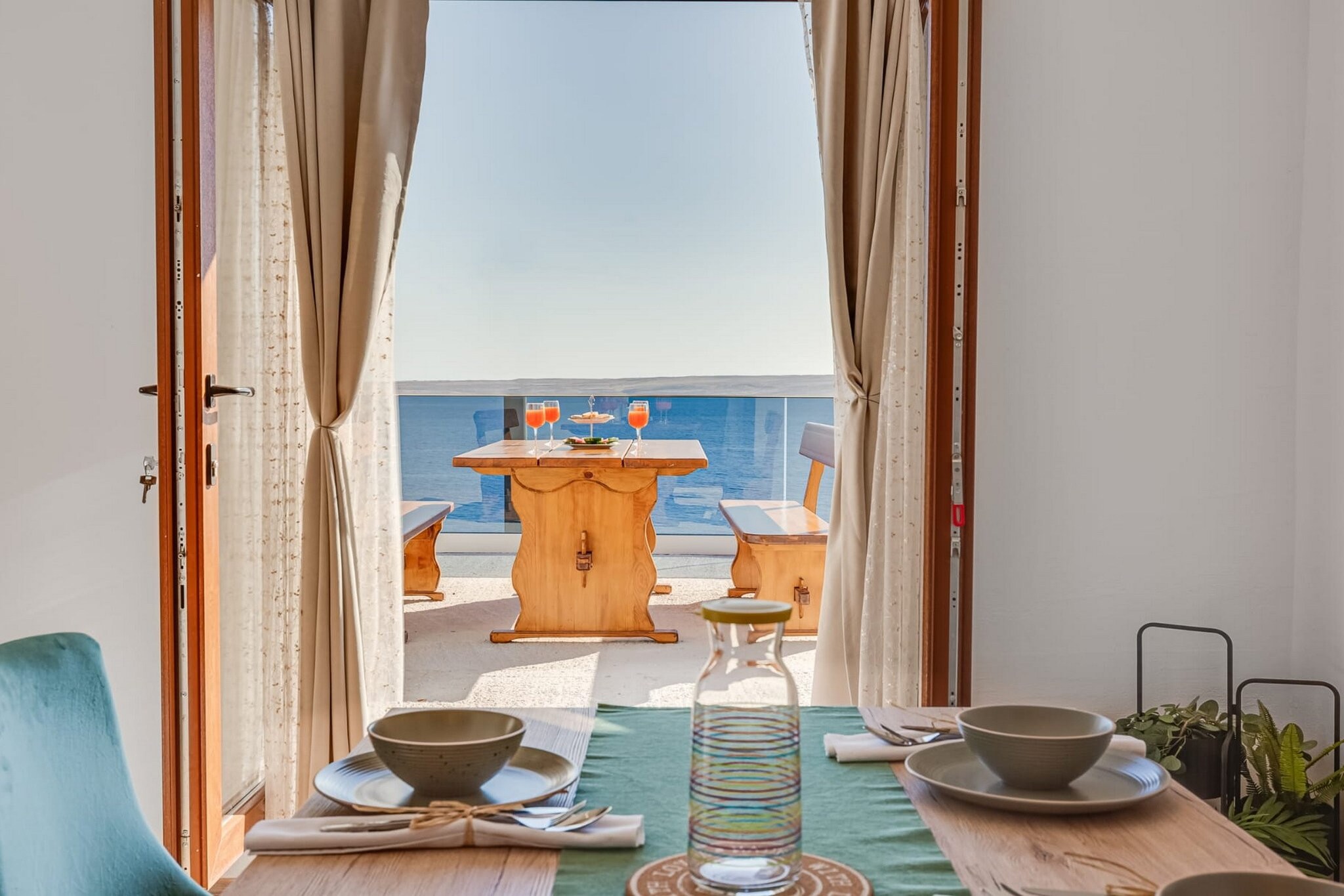 Apartments Rina - one bedroom apartment A1-Terrasbalkon
