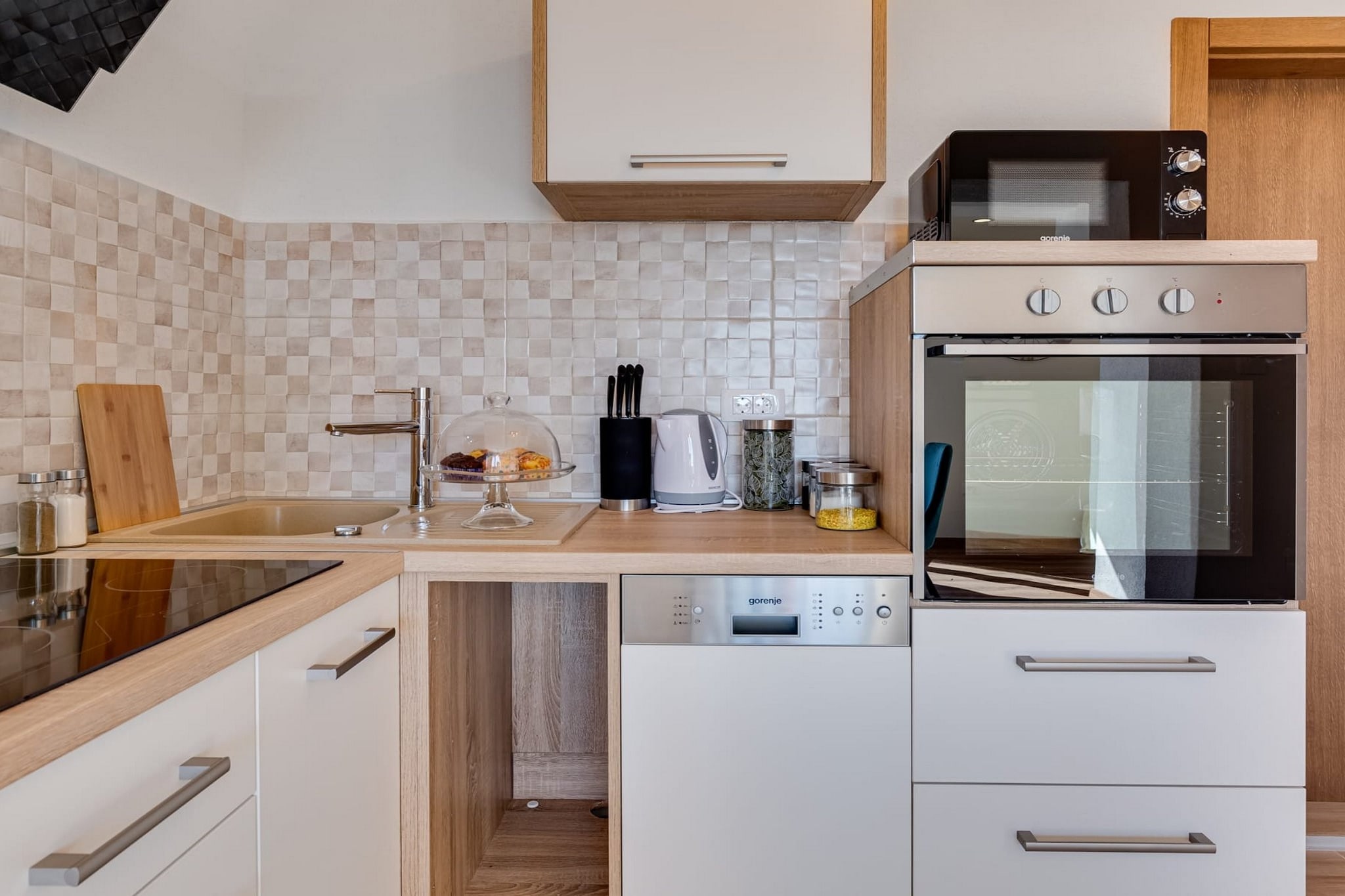 Apartments Rina - one bedroom apartment A1-Keuken