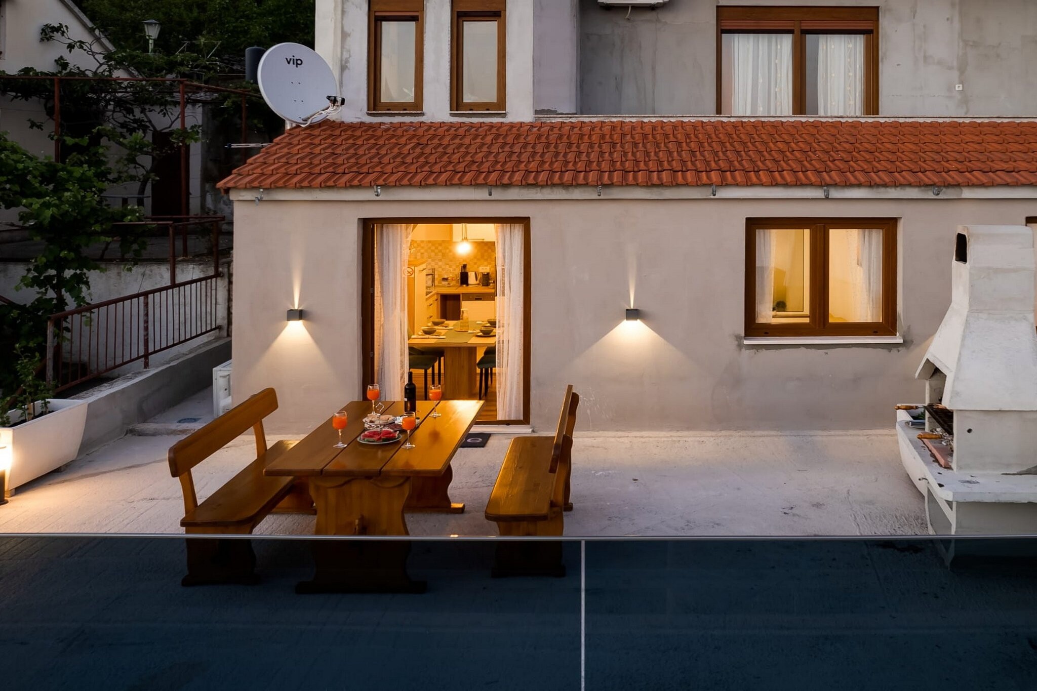 Apartments Rina - one bedroom apartment A1-Terras