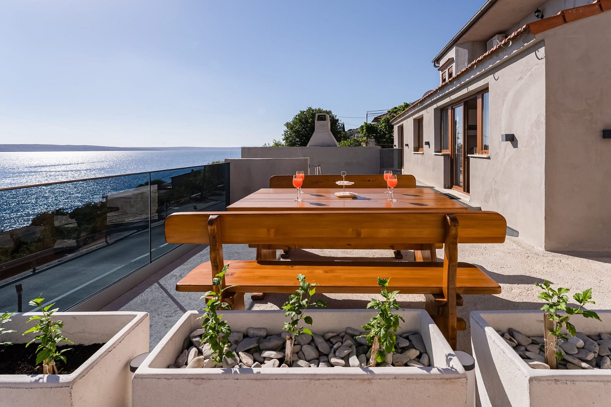 Apartments Rina - one bedroom apartment A2-Terrasbalkon