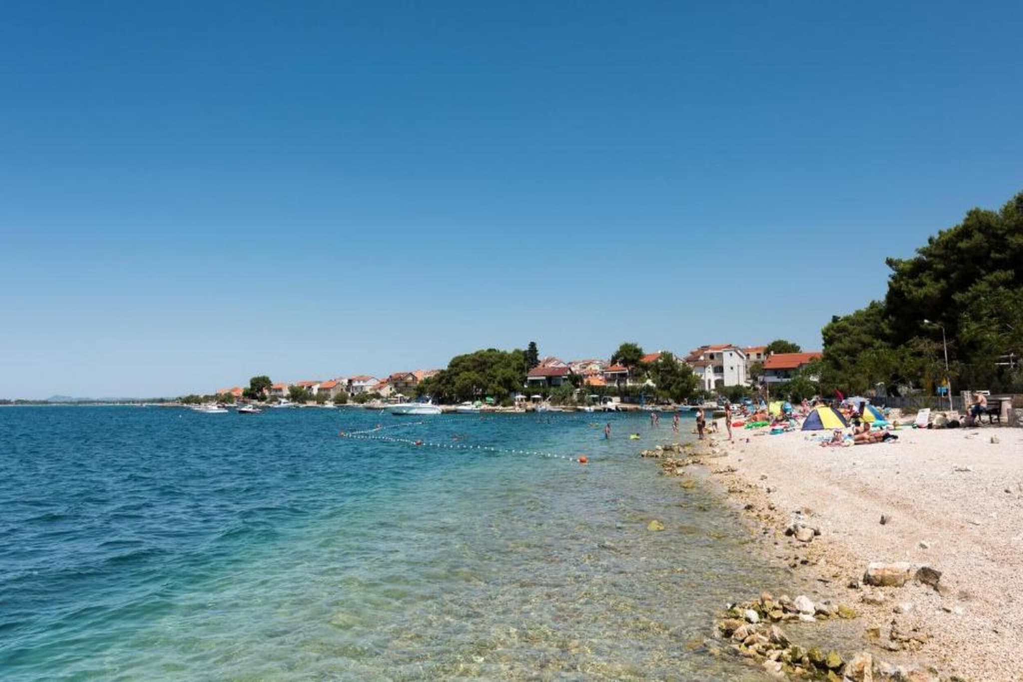 Apartments Gaj Brodarica - A7-Gebieden zomer 5km