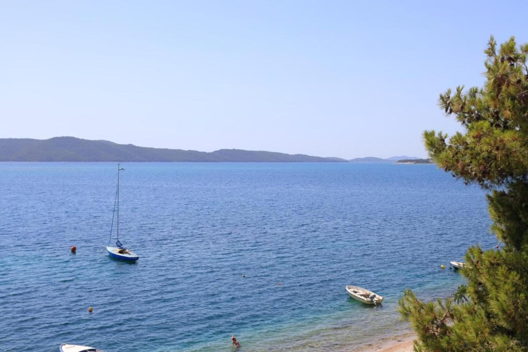 Apartments Gaj Brodarica - A7-Gebieden zomer 5km