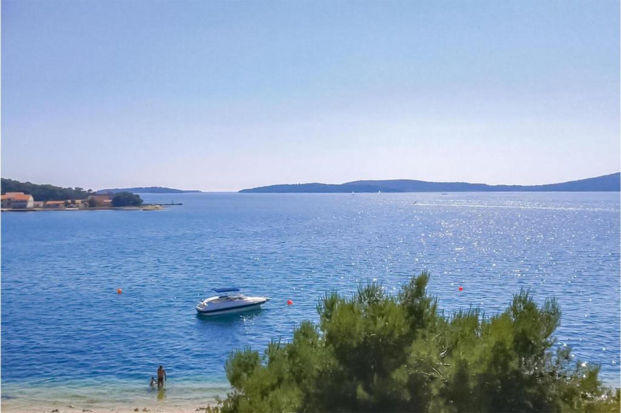 Apartments Gaj Brodarica - A7-Gebieden zomer 5km