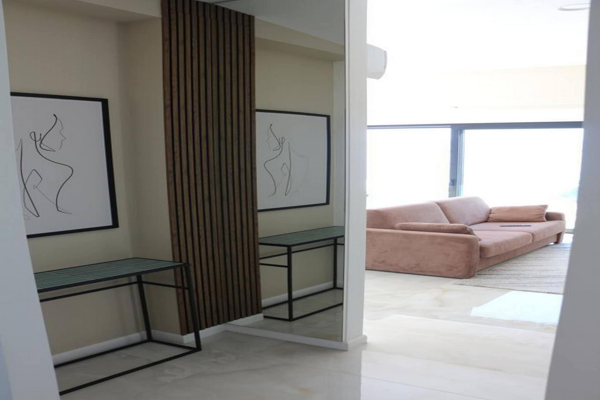 Apartments Marvi - one bedroom apartment (Right)-Woonkamer