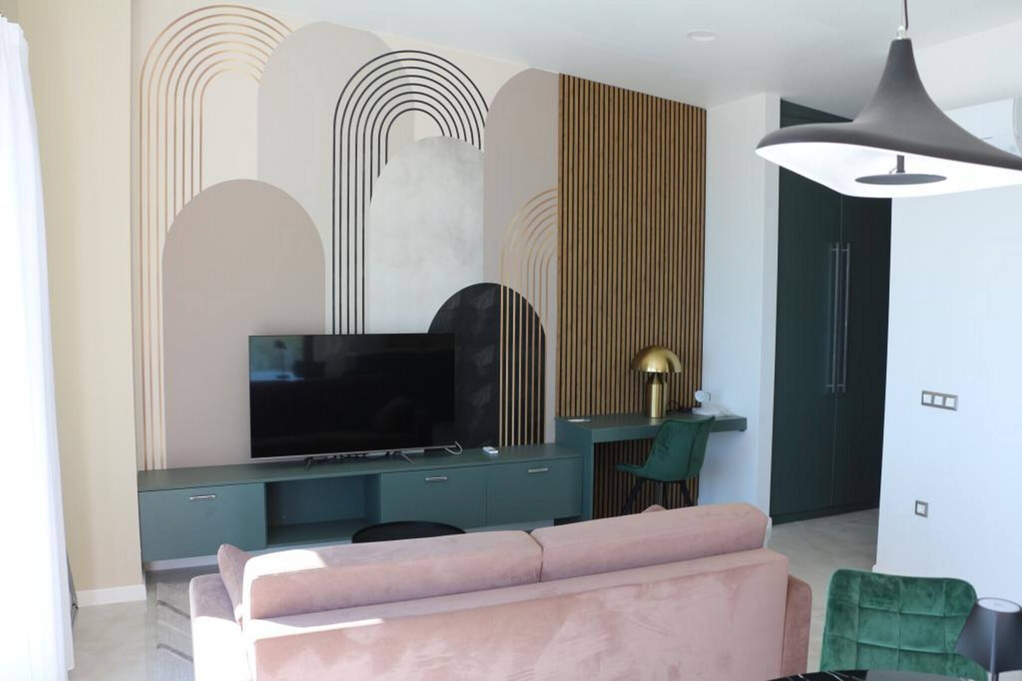 Apartments Marvi - one bedroom apartment (Right)-Woonkamer