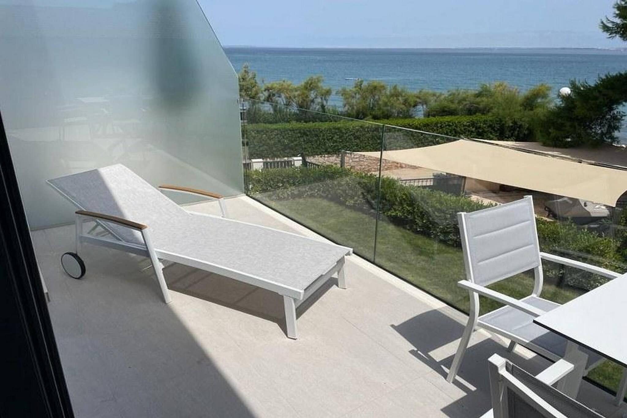 Apartments Marvi - one bedroom apartment (Left)-Terrasbalkon
