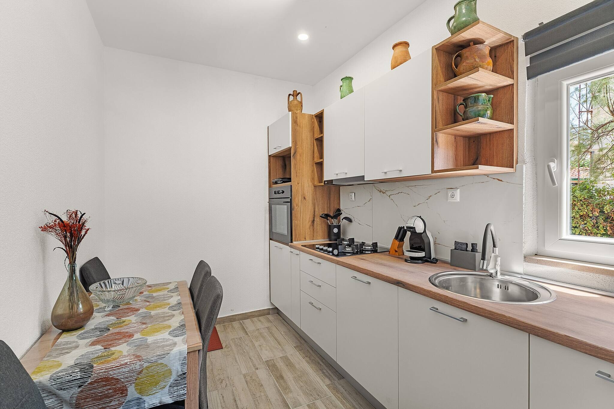 Apartments Kukljica - one bedroom apartment-Keuken