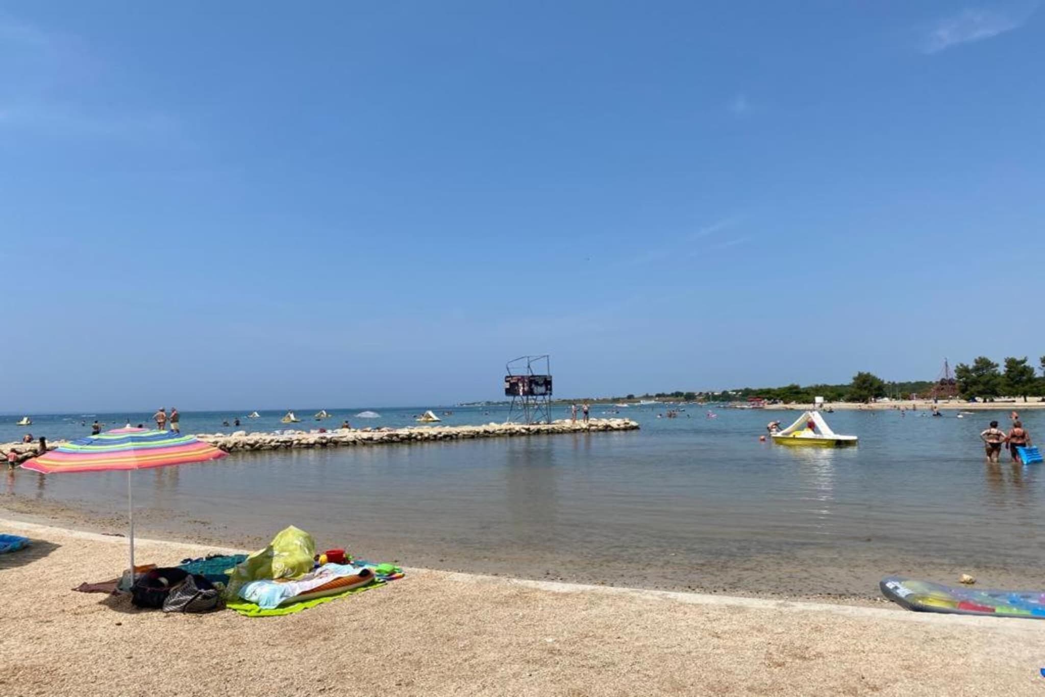 Apartments Tonči - terrace A2-Gebieden zomer 5km