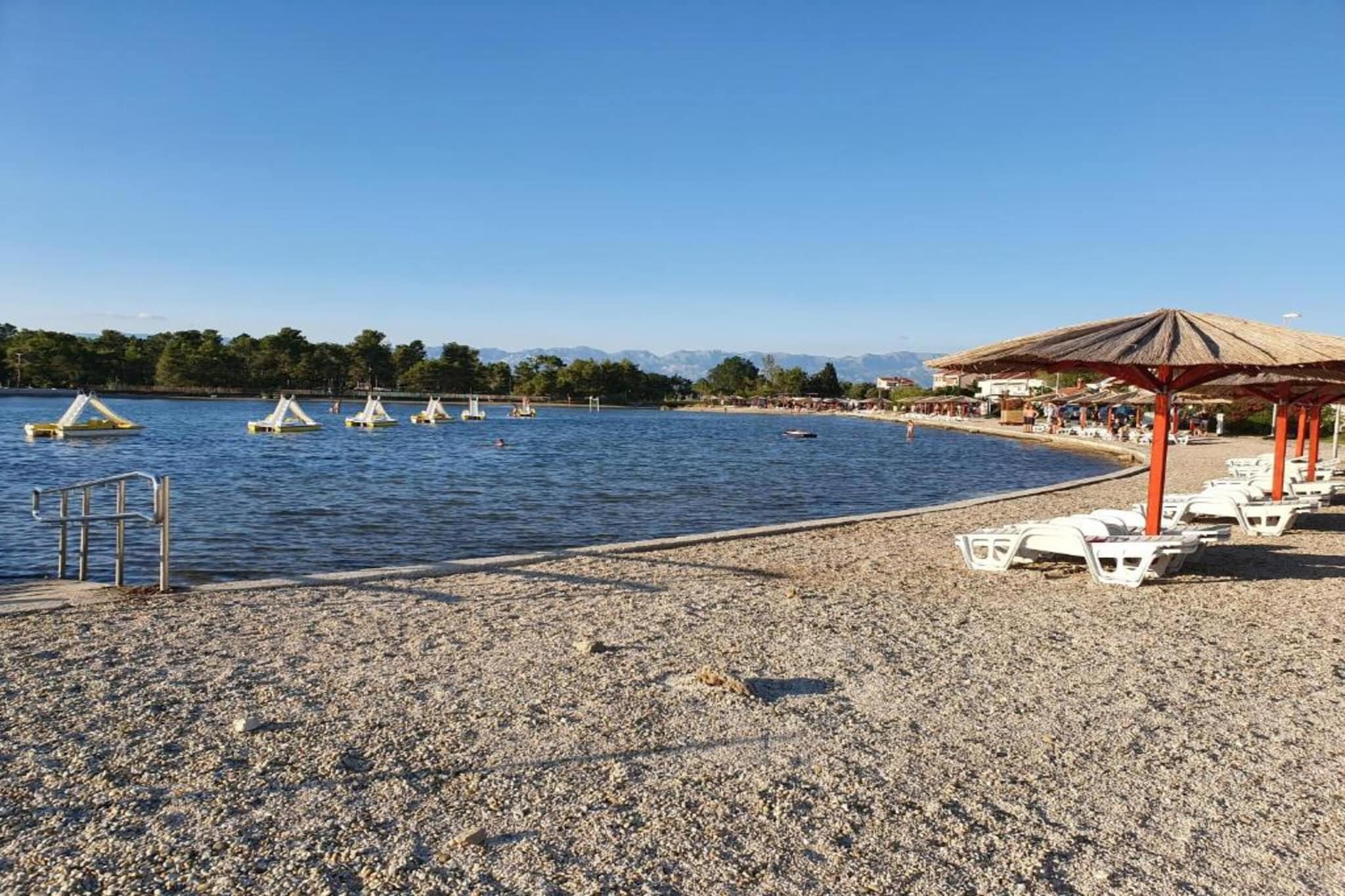 Apartments Tonči - terrace A2-Gebieden zomer 5km
