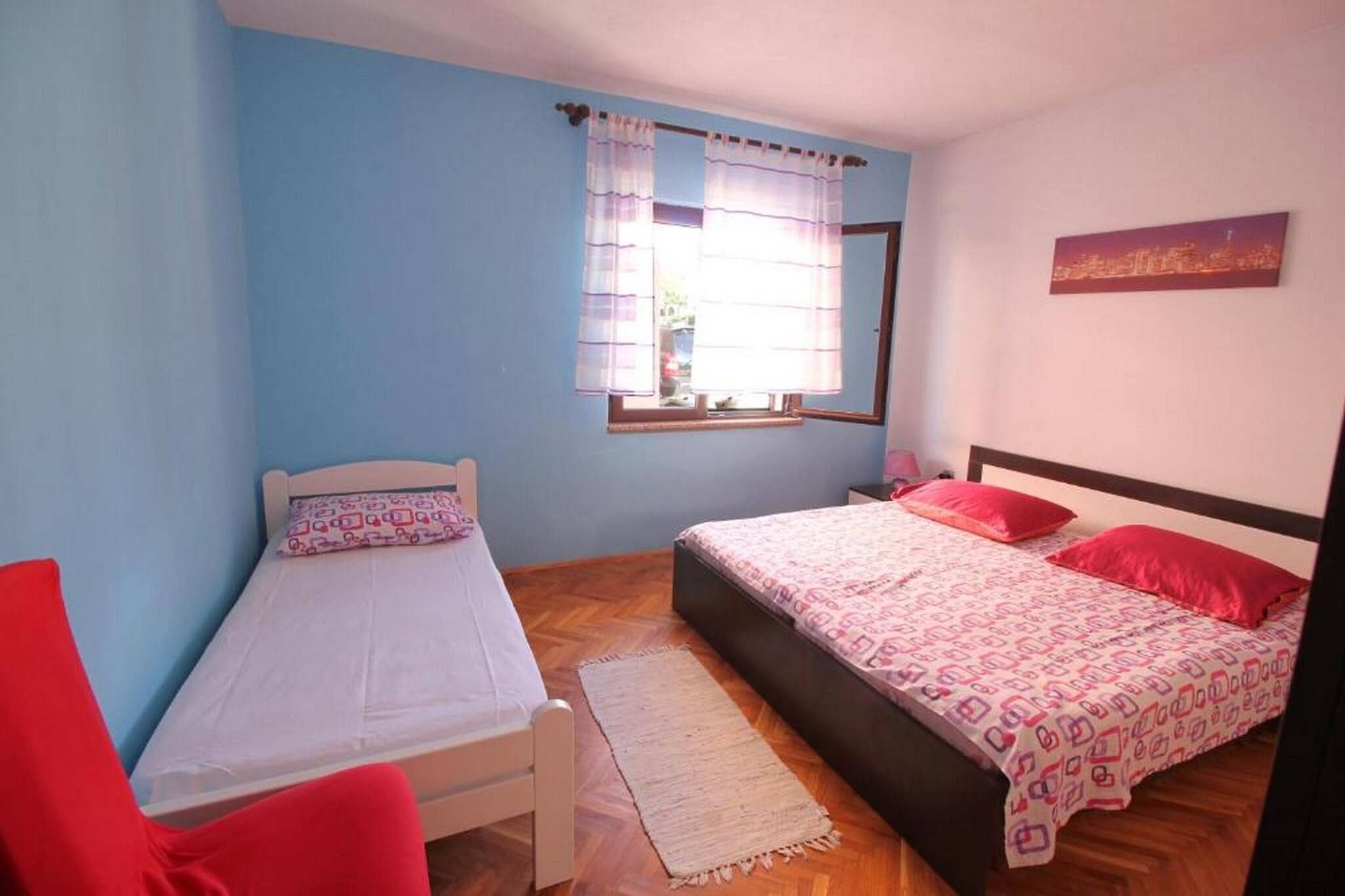 Apartments Dubravica - two bedroom apartment-Slaapkamer