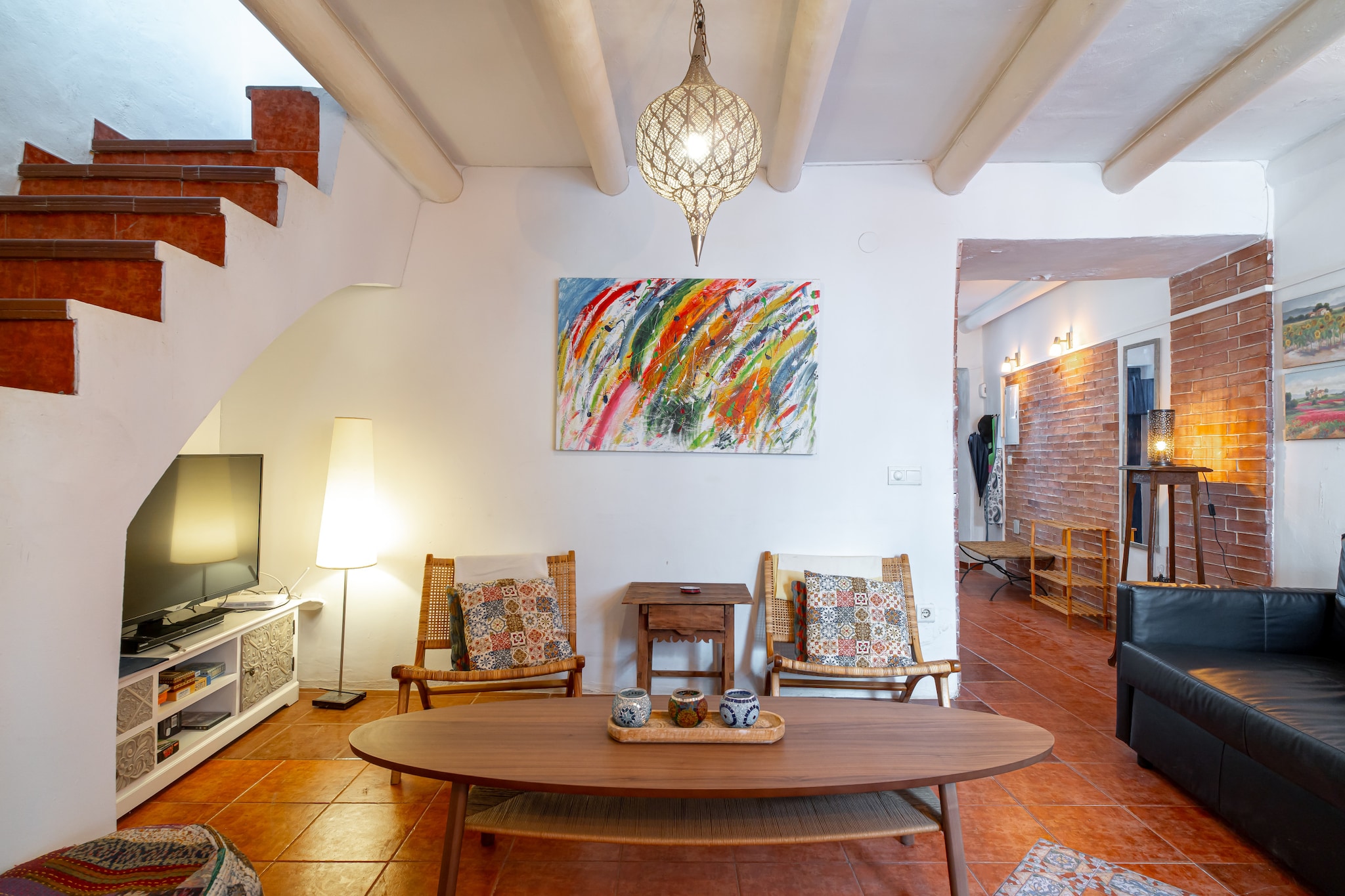 Casa Animas 10 Jacuzzi by Casasol-Living room