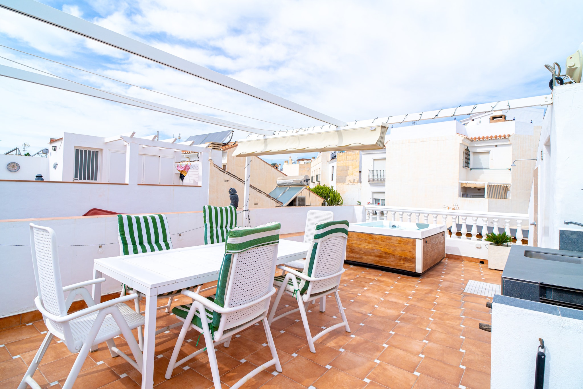 Casa Animas 10 Jacuzzi by Casasol-Terrace