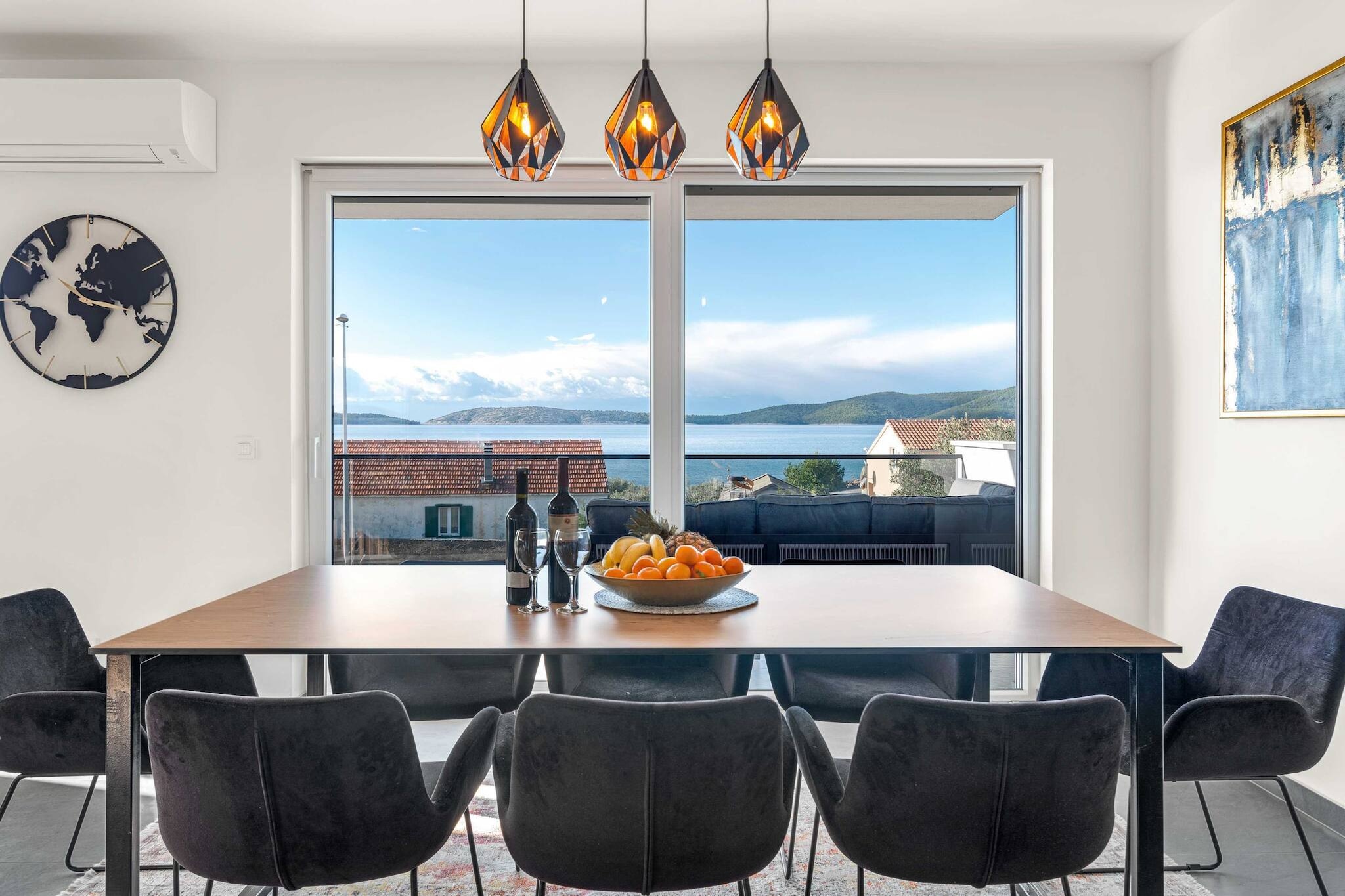 Apartments Velic - Three bedroom apartment C-Eetkamer