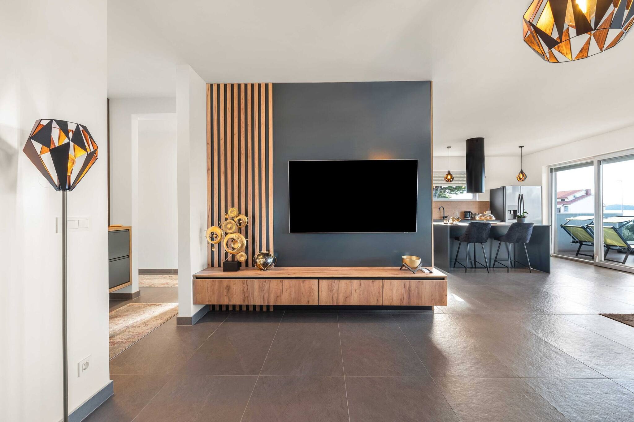 Apartments Velic - Three bedroom apartment C-Woonkamer